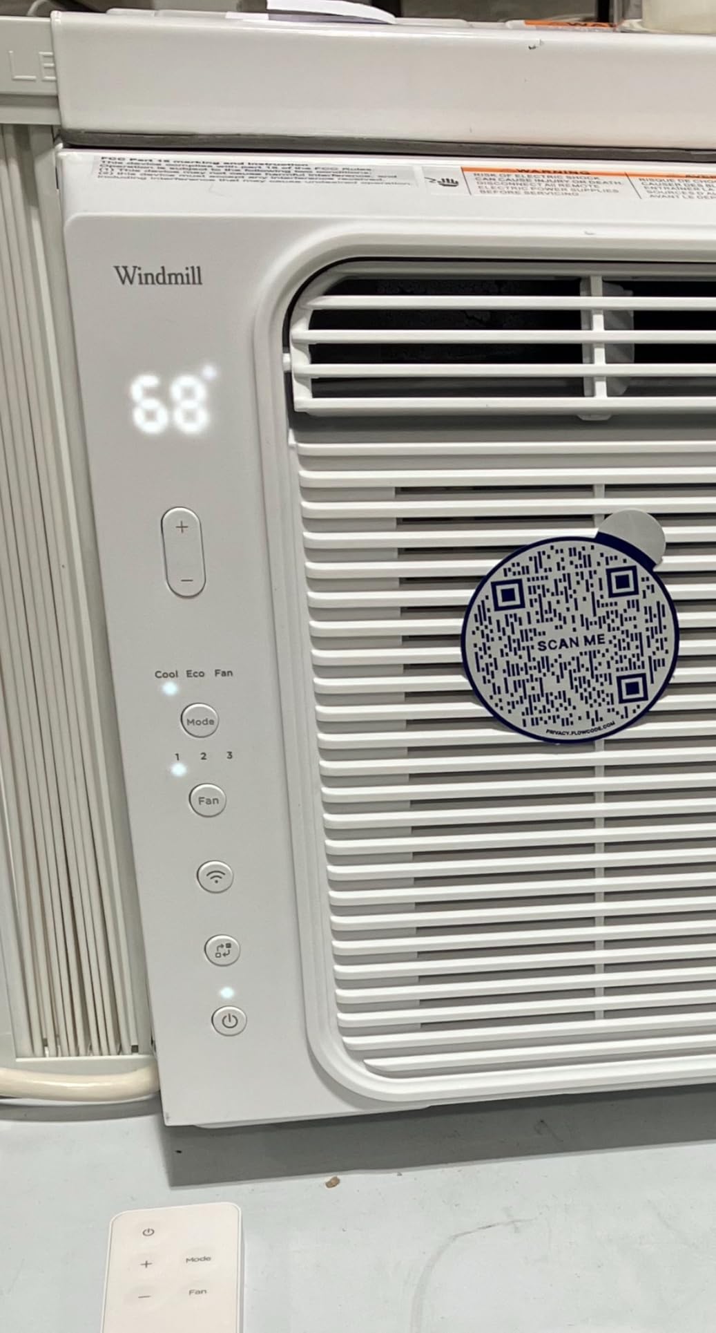 Windmill 5,000 BTU Window Air Conditioner - Cools up to 150 Sq. Ft. - Easy Install, Voice-Enabled, Remote Control & App Control, Energy-Efficient AC Unit for Small Spaces customer photo 1