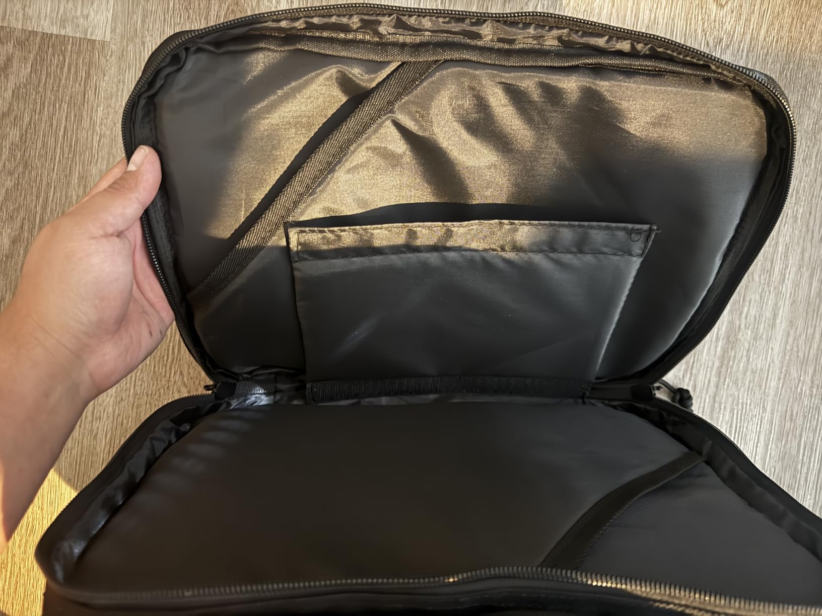 Tactical Gun Range Bag, Pistol Carrying Bag for 2 Handguns and Ammo, Firearm Shooting Case with 6 Magazine Slots customer photo 2