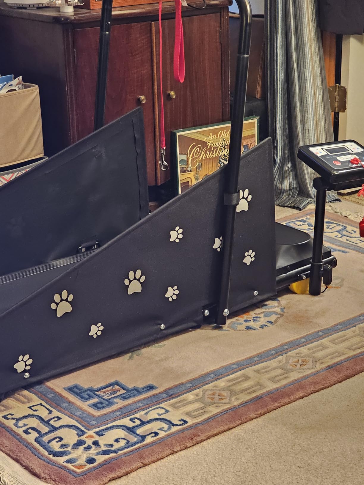 Petbobi Dog Treadmill for Small & Medium Dogs- Quiet Indoor Pet Exercise Machine with 360° Rotatable Display, Remote Control & Wheels, Heavy-Duty 265 lbs Capacity for Fitness & Weight Management customer photo 1