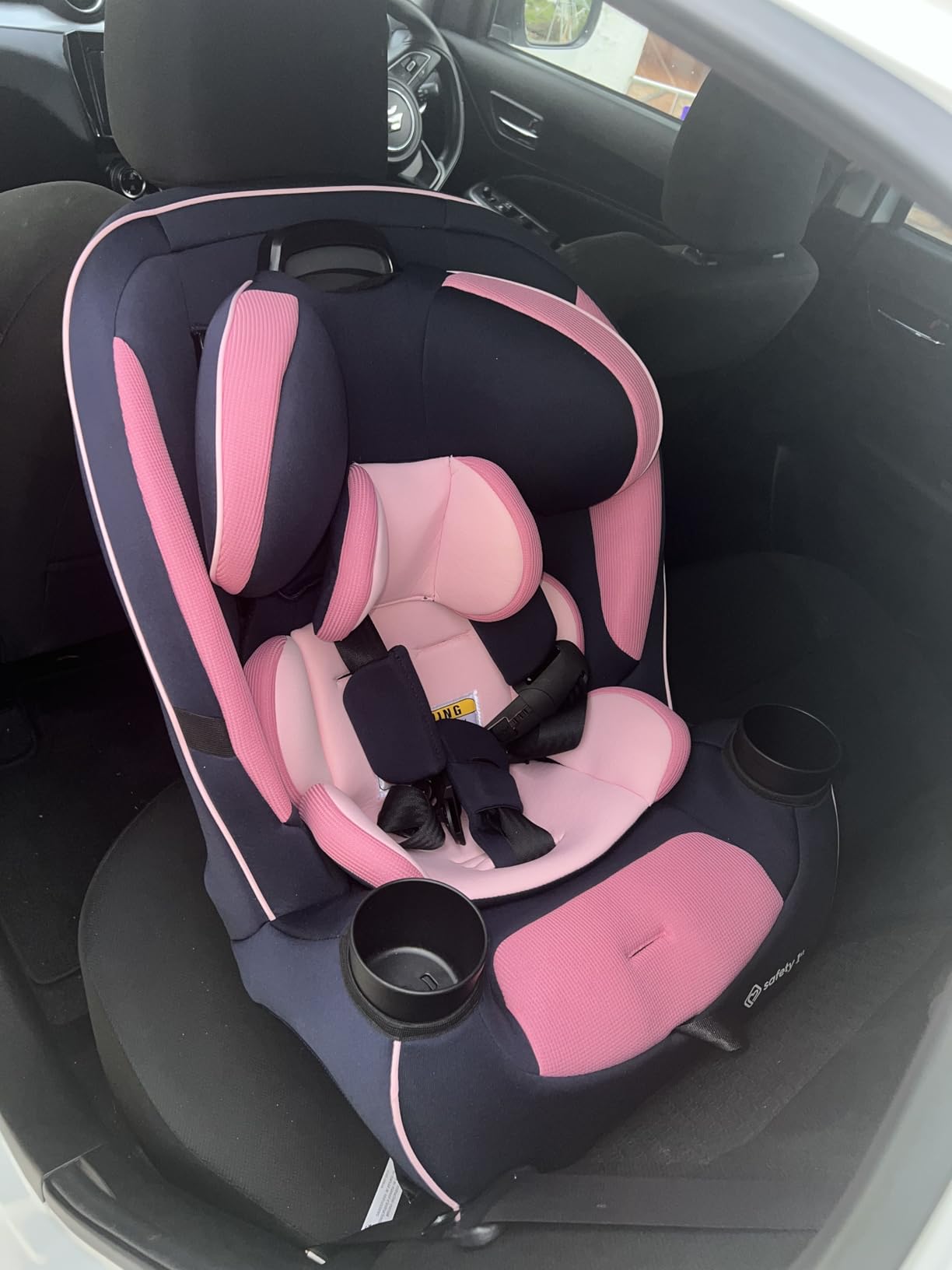 Safety 1st Grow and Go All-in-One Slim Convertible Car Seat, Rear Facing, 5-40 lbs, Forward Facing (30-65 lbs), High Back Booster Seat 40-100 pounds, Vineyard Girl customer photo 1