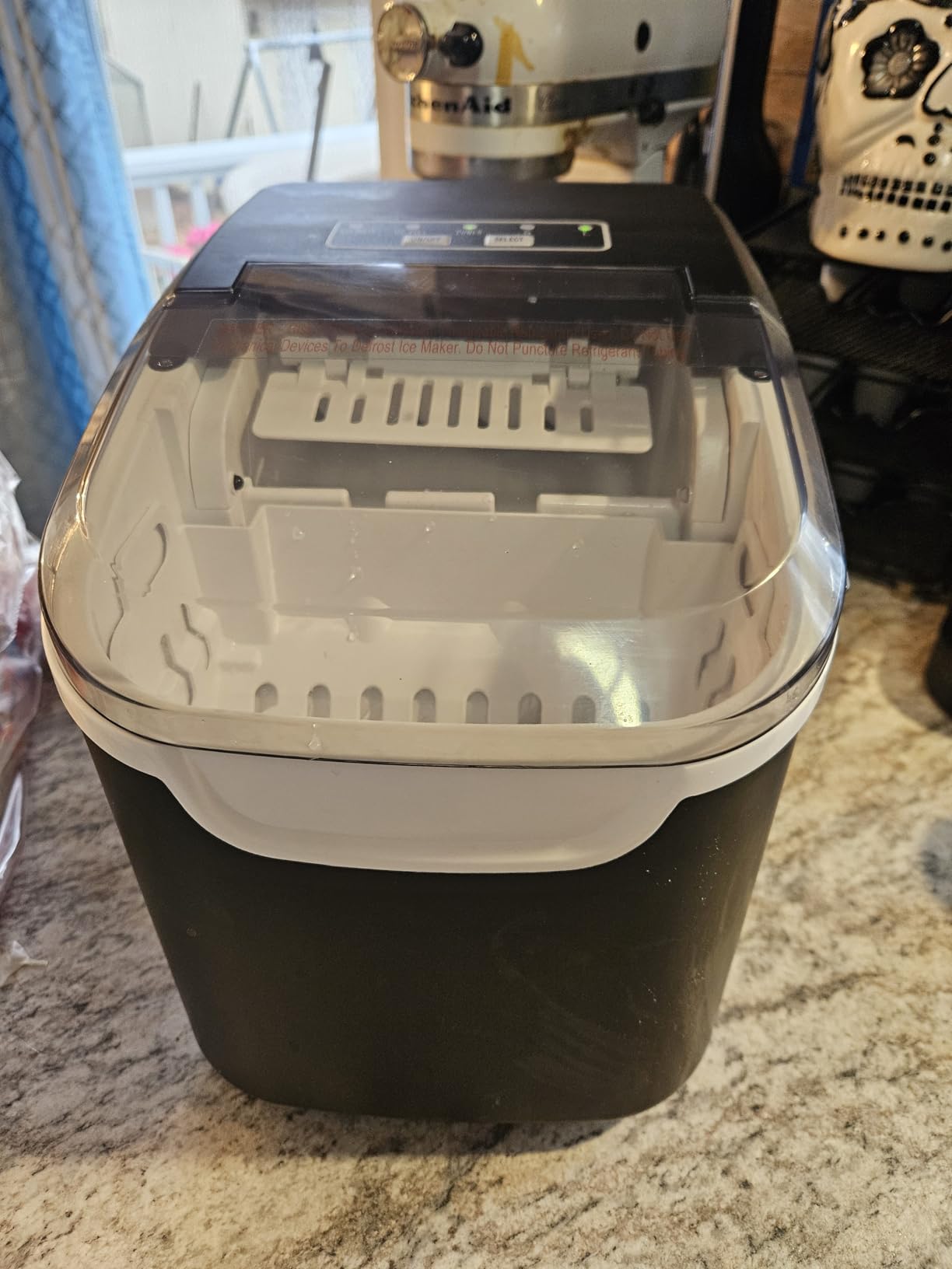 Antarctic Star Nugget Ice Maker Countertop - 44LB/Day, Self-Cleaning Portable Ice Machine with LED Display, 10-15 Minute Fast Ice Making for Home/Office/Bar customer photo 2