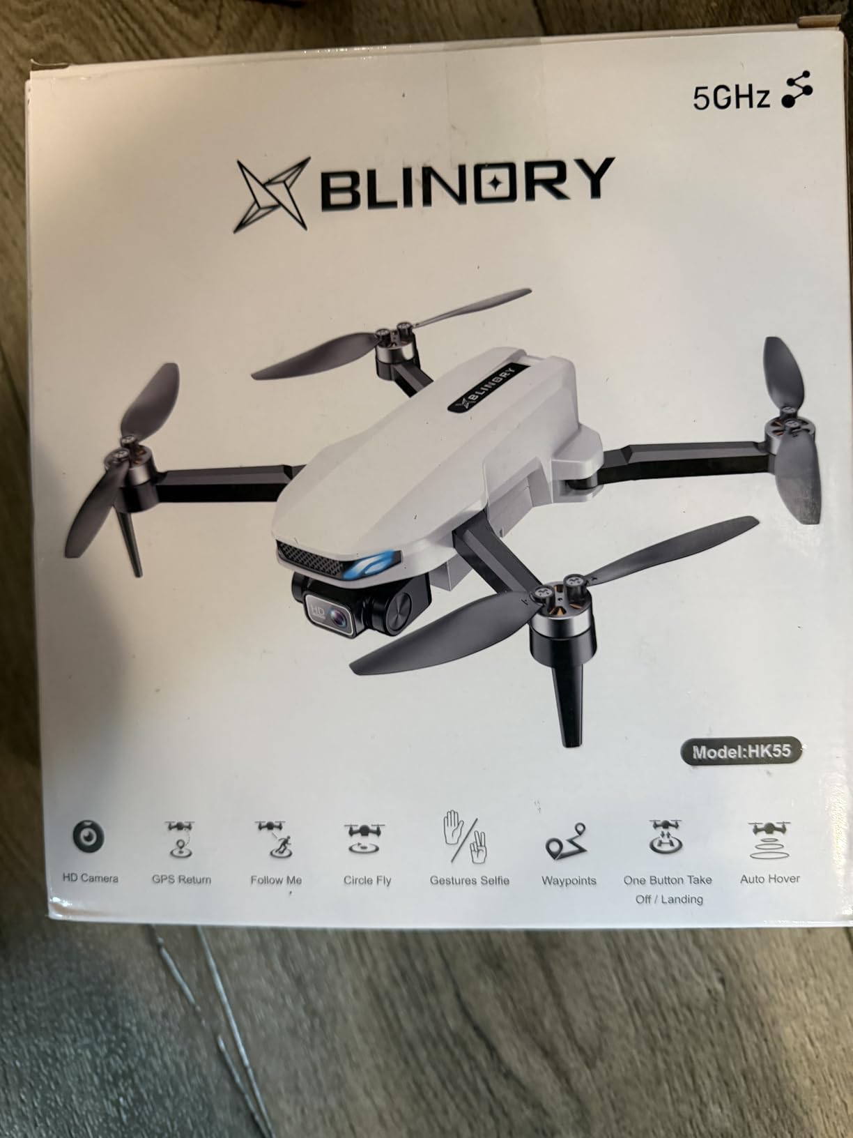 GPS Drone with Camera for Adults, 2K HD GPS Drones with Auto Return, Follow Me, Circle Fly, Waypoint Fly, Optical Flow, Brushless Motor, Foldable 5G Transmission FPV Quadcopter customer photo 1