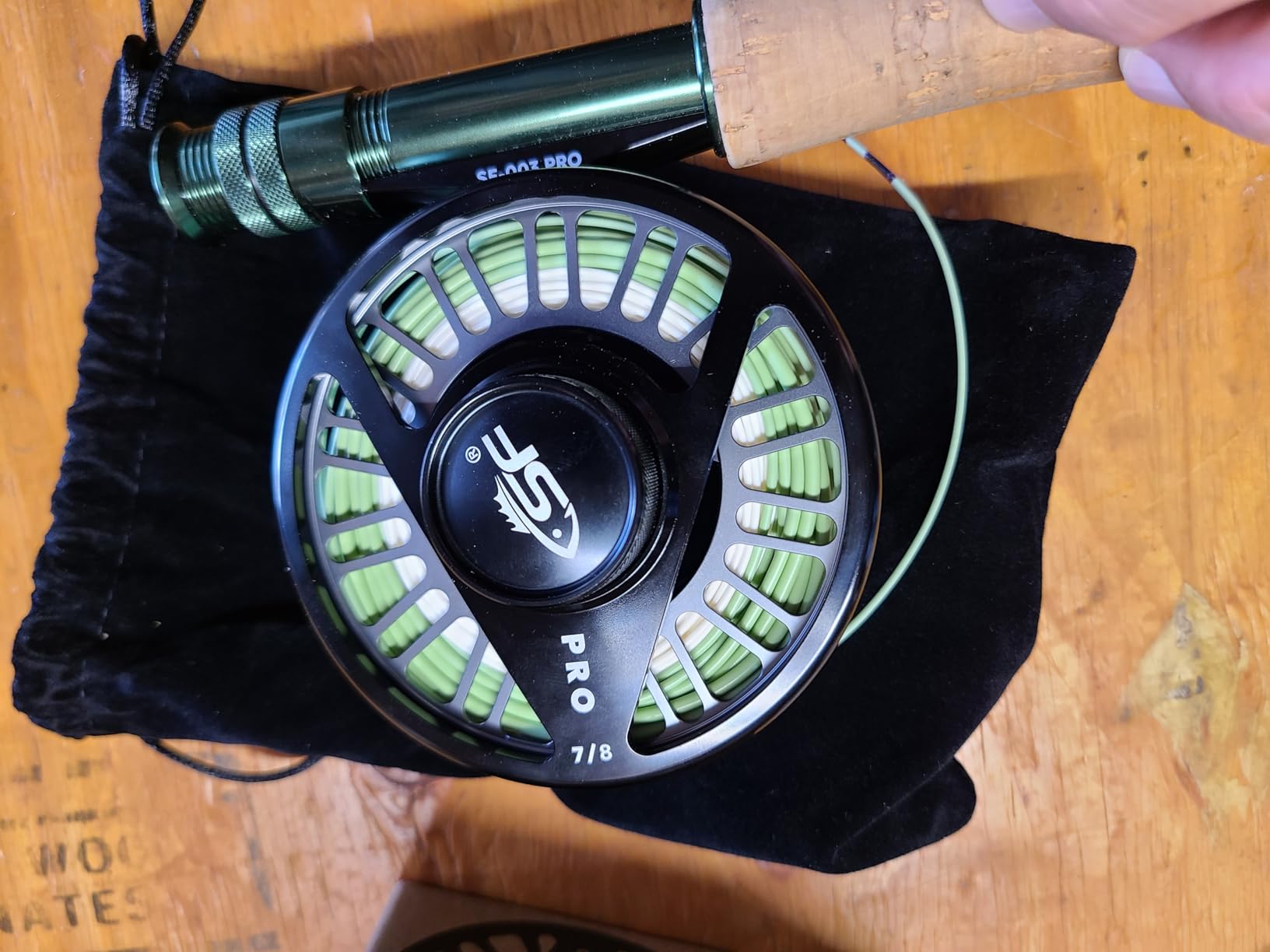 SF SF-003 Pro Fly Fishing Reel for Freshwater, CNC Precision Machining Process, Mid Arbor Design, Smooth Drag System, Lightweight Aluminum Body customer photo 1