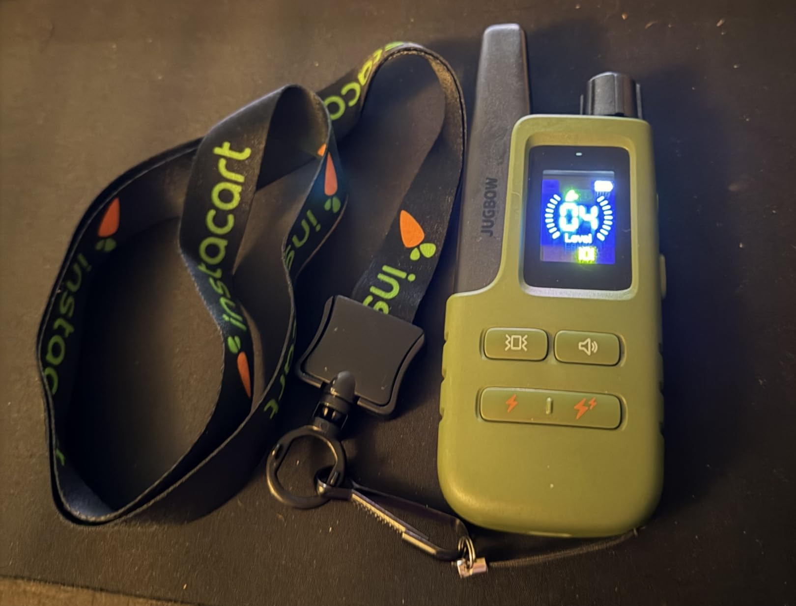 Dog Shock Collar - 4500FT Dog Training Collar with Remote, IPX8 Waterproof Electric Dog Collar with 4 Training Modes, Security Lock, Rechargeable eCollar for 10-120lbs Small Medium Large Dogs customer photo 1
