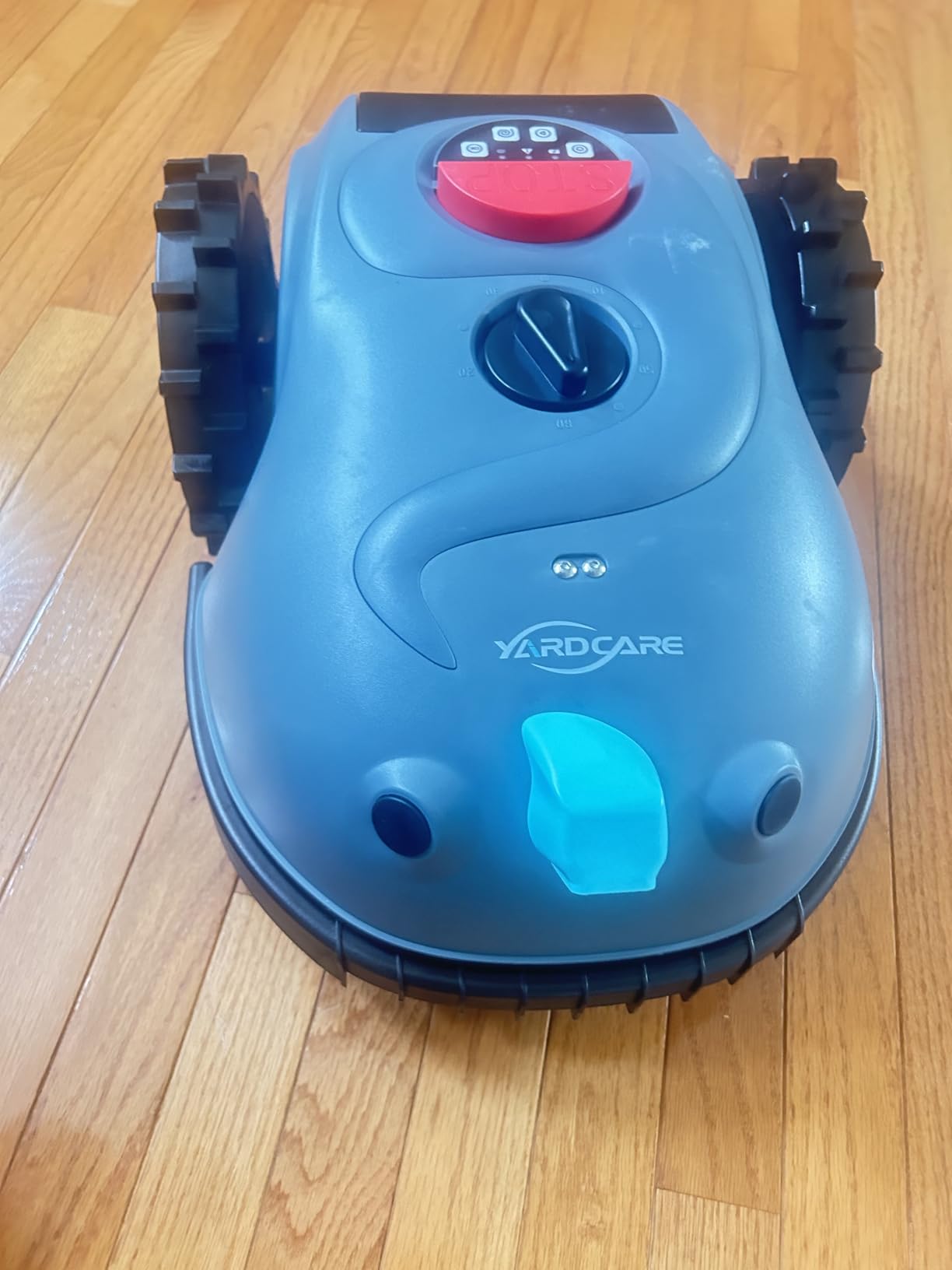 YARDCARE V100 Robot Lawn Mower with HD Vision Navigation, Smart Obstacle Detection, Collision Sensors, Adjustable Cutting Height, Low-Noise Operation-Perfect for Small Lawns up to 1,600 sq ft. customer photo 2
