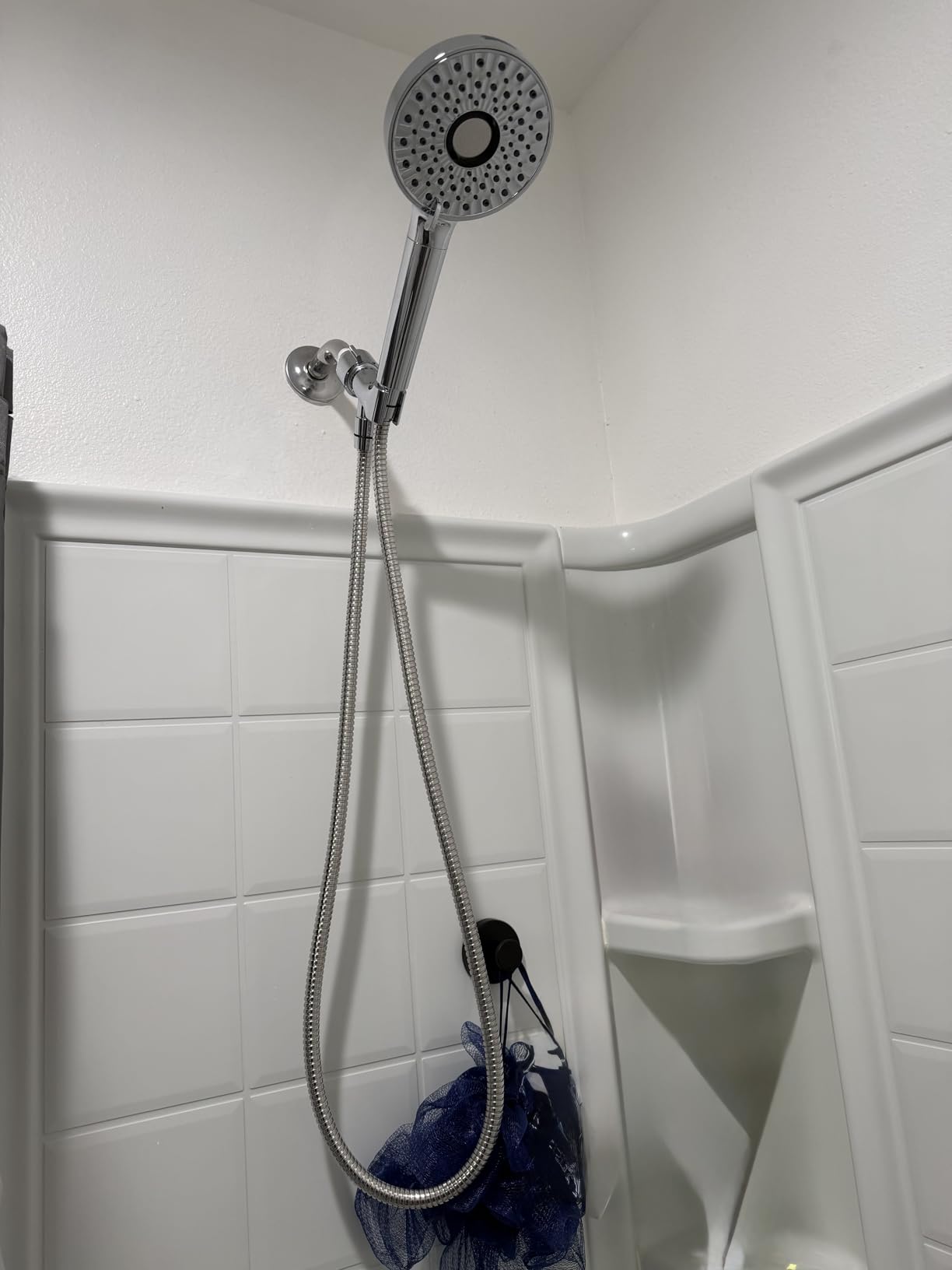 Magichome Filtered Shower Head with Handheld, High Pressure 10-Spd Detachable Chrome Showerhead with Stainless Hose, Water Softener Filter Beads for Hard Water - Remove Chlorine, Reduce Dry Itchy Skin customer photo 1