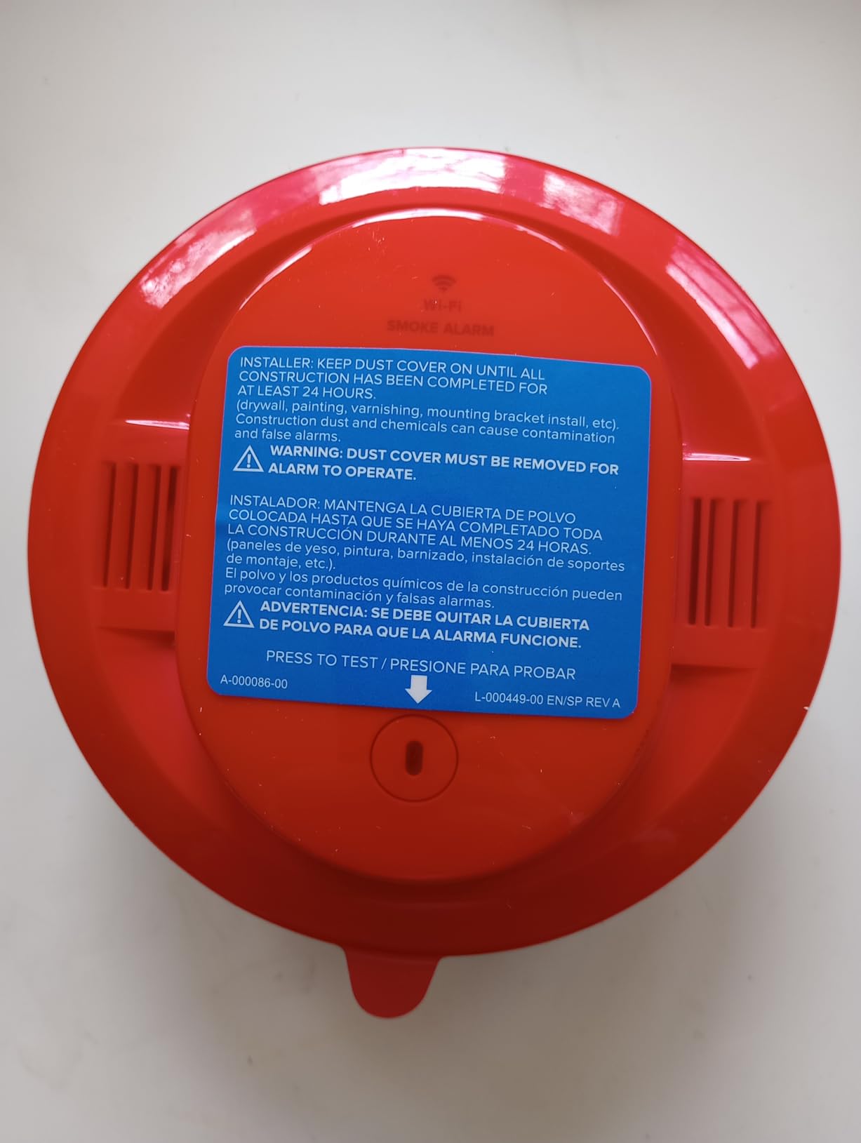 Kidde Smart Smoke Detector, Ring App Enabled for Real-Time Notifications, Wire-Free Interconnectivity, AA Battery Powered customer photo 2