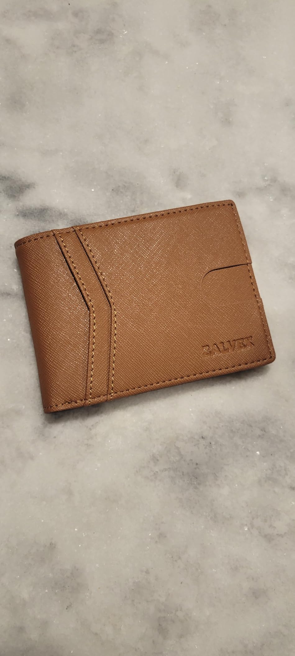 Wallet for Men Slim RFID Blocking Leather Credit Card Holder Wallet for 14 Cards, Bifold Minimalist Thin Wallet with 2 ID Windows & Cash Slot, Front Pocket Carteras Para Hombres, Birthday Gifts for Men customer photo 1
