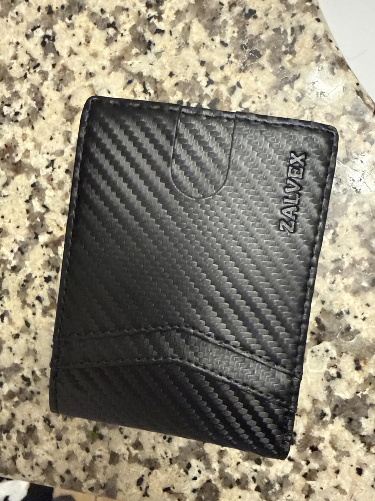 ZALVEX Wallet for Men Slim RFID Blocking Leather Credit Card Holder Wallet for 14 Cards, Bifold Minimalist Thin Wallet with 2 ID Windows & Cash Slot customer photo 2