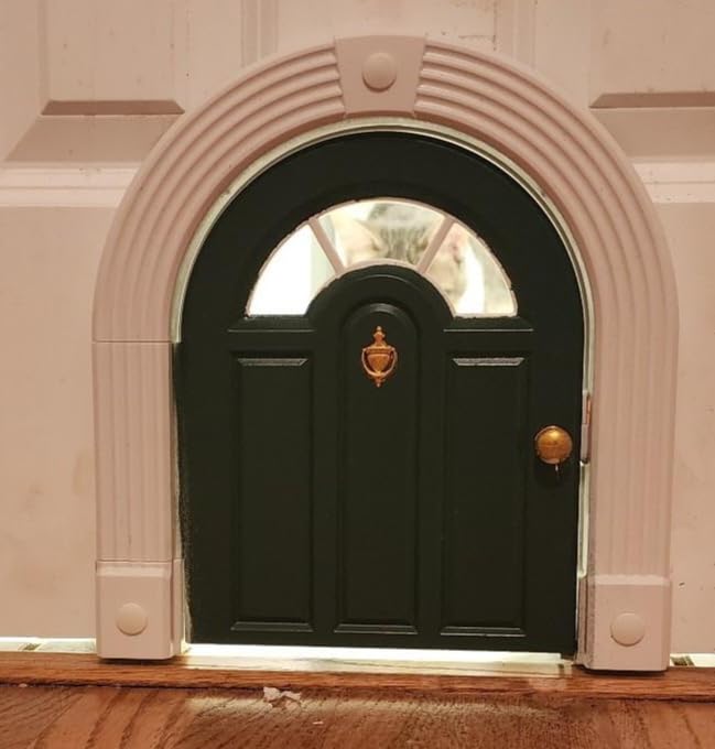 Purrfect Portal Meow Manor XL Interior Cat Door, No-Flap Pet Door for Interior Doors, Easy DIY Installation, Cat Door for Cats up to 30 lbs, White customer photo 1