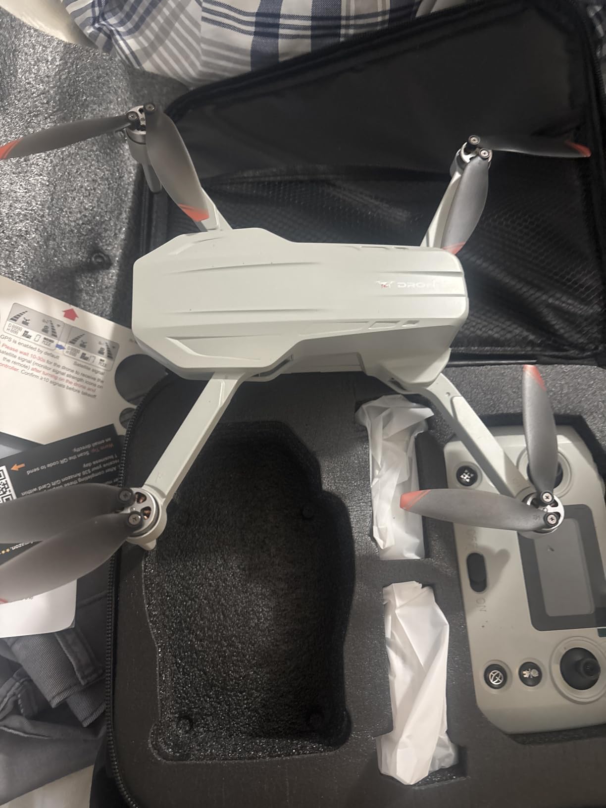 Oddire Drones with Camera for Adults 4K, GPS Auto Return, Waypoint Flight, Orbit Fly, GPS Follow, Gesture Control, Foldable Drone with Brushless Motor, 249g Light, 48 Mins Flight Time with 2 Batteries customer photo 2