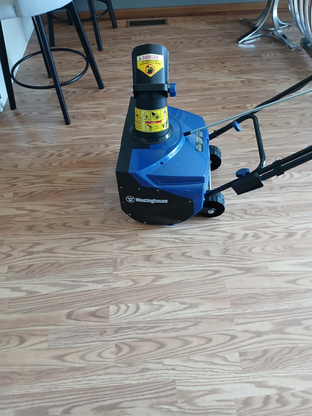 Westinghouse WSnow18D Corded Snow Blower 18-inches Wide, Dual LED Lights, Electric Snow Blower with 25ft Throwing Distance, Plows 720lbs/min, Adjustable Chute customer photo 2