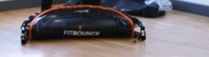 MXL FIT Bounce PRO Bungee Rebounder - Premium Indoor Mini Trampoline for Adults, Silent Low-Impact Bounce, Half-Folding with Foldable Steel Legs & Carry Bag - 40 in, 400lb customer photo 1