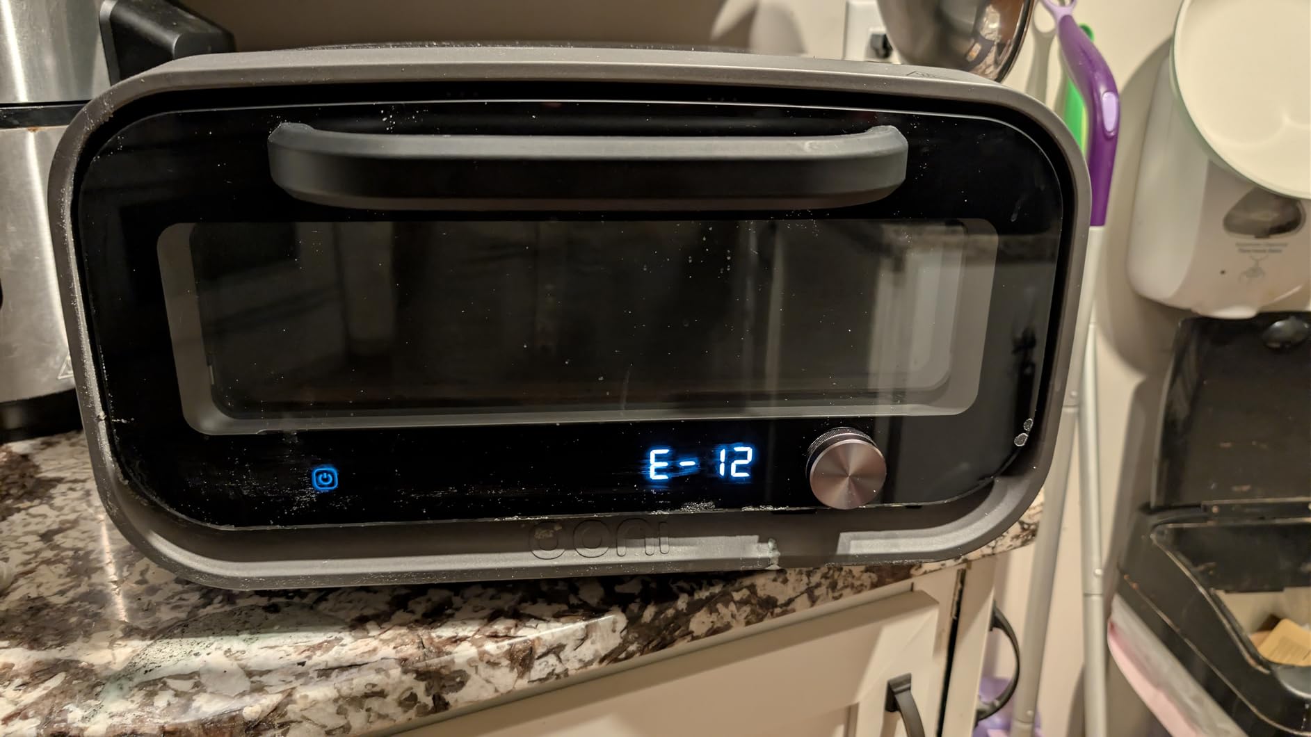 Ooni Volt 2 Electric Indoor Pizza Oven - Versatile Countertop Electric Toaster Oven, Cook 12 Inch Pizzas and More - Charcoal Grey customer photo 1