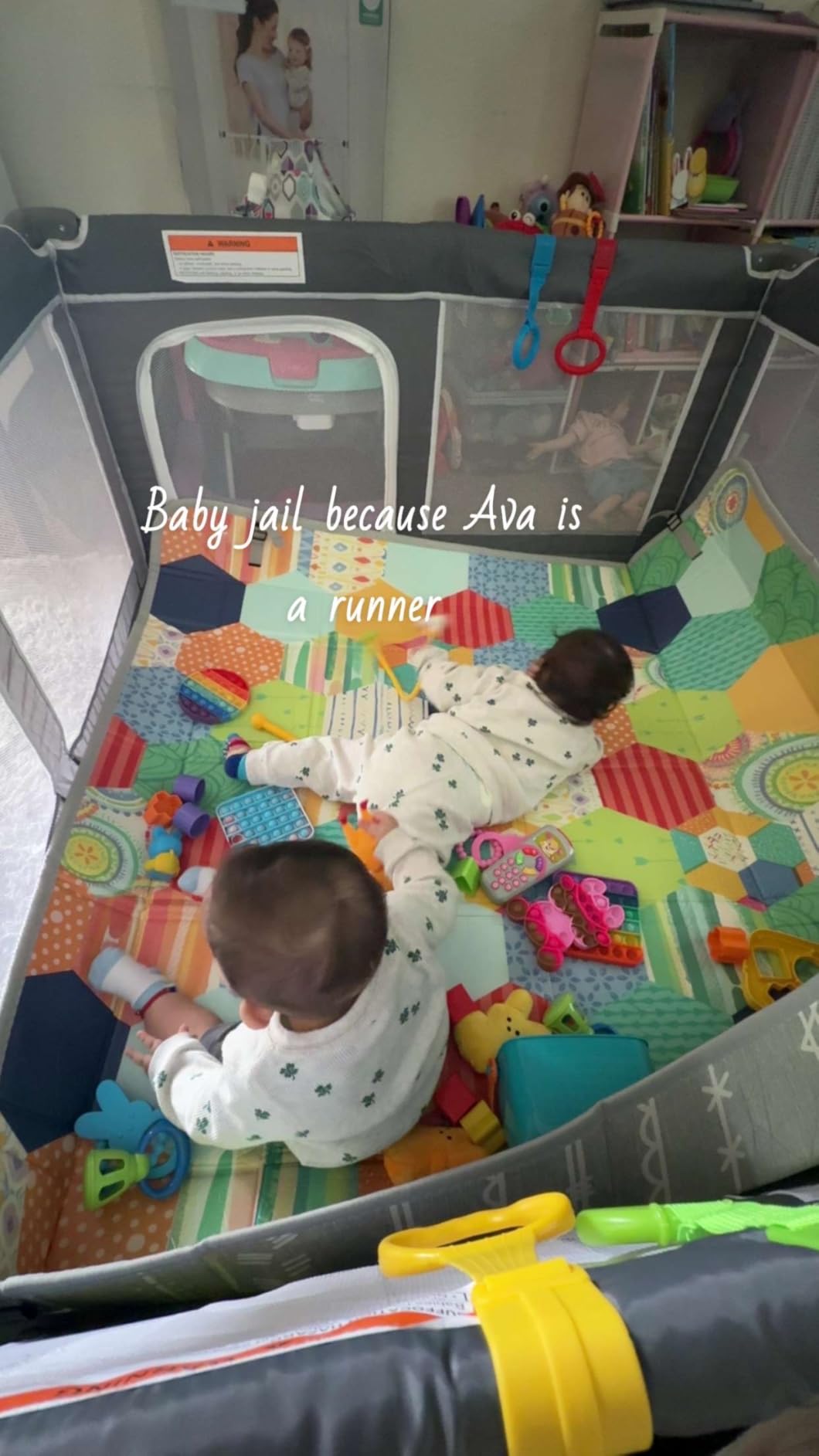 Foldable Baby Playpen - 50
