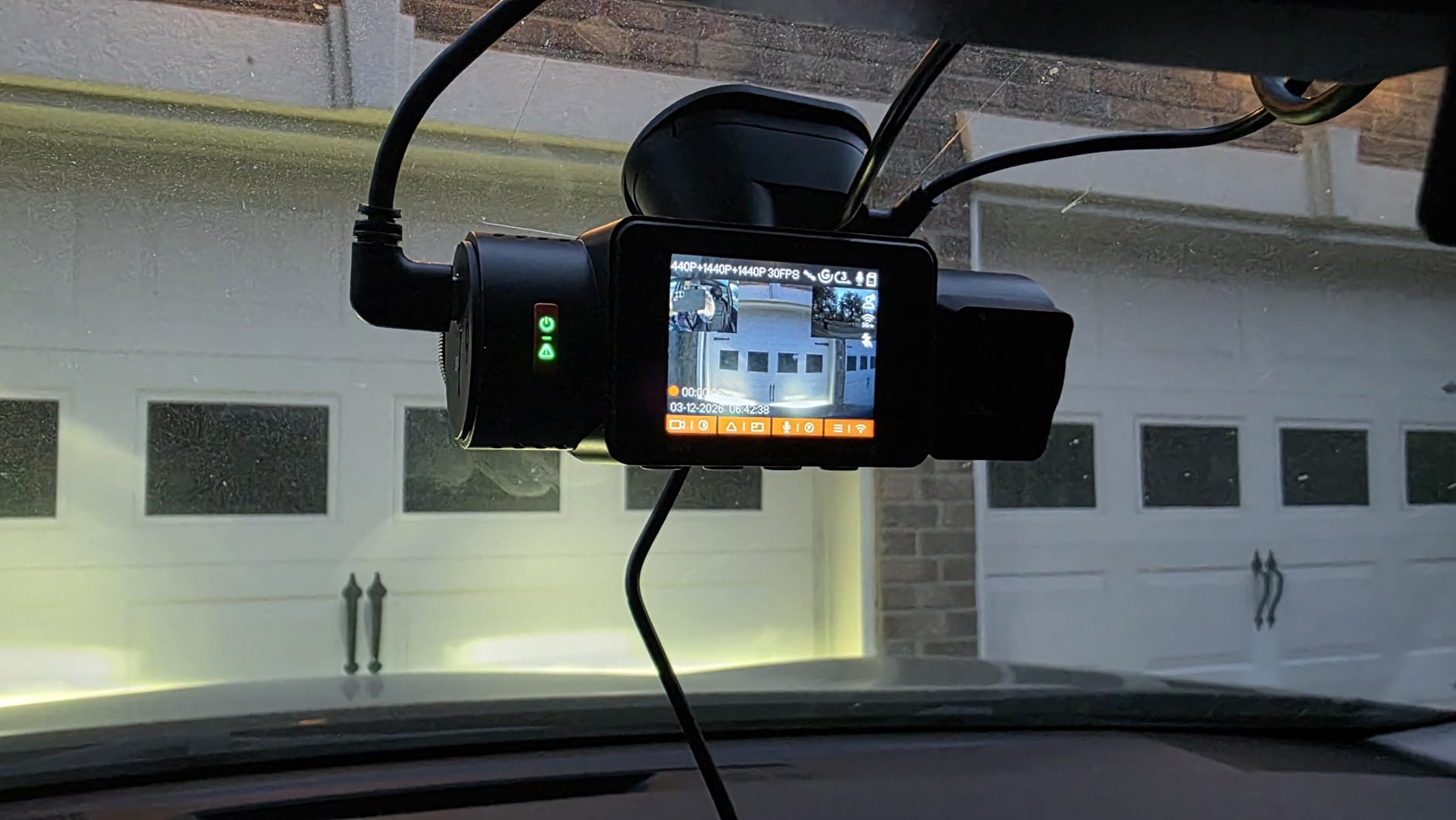 Vantrue N4S 3 Channel Dash Cam, STARVIS 2 Night Vision, Front Rear Inside Dashcam, PlatePix Tech, Parking Mode, Wi-Fi, GPS, Support 1TB (RC18) customer photo 1