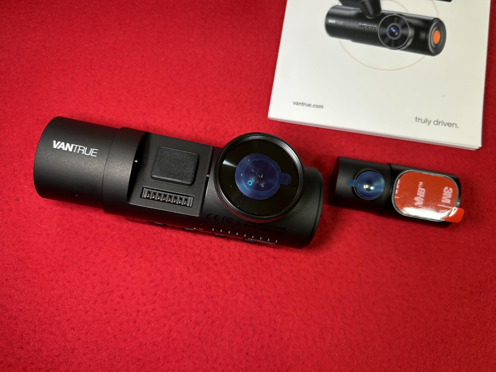 Vantrue N4 Pro S 4K 3 Channel Dash Cam, Triple STARVIS 2 Dash Camera, 4K+1080P+2.5K Front and Rear Inside, HDR IR Night Vision, 24/7 Buffered Parking Mode, GPS, Wi-Fi, Support 1TB (RC18) customer photo 2