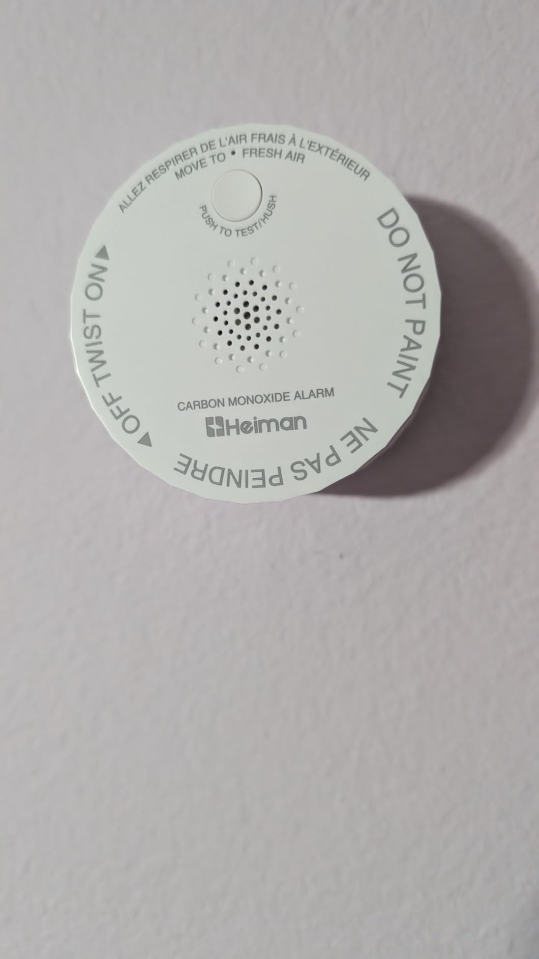 Heiman Smart Carbon Monoxide Detectors, Matter CO Detector, Real-time Notification, UL 2034 5th Certified, Wireless Battery Powered Mini Fire Alarm for Home customer photo 2