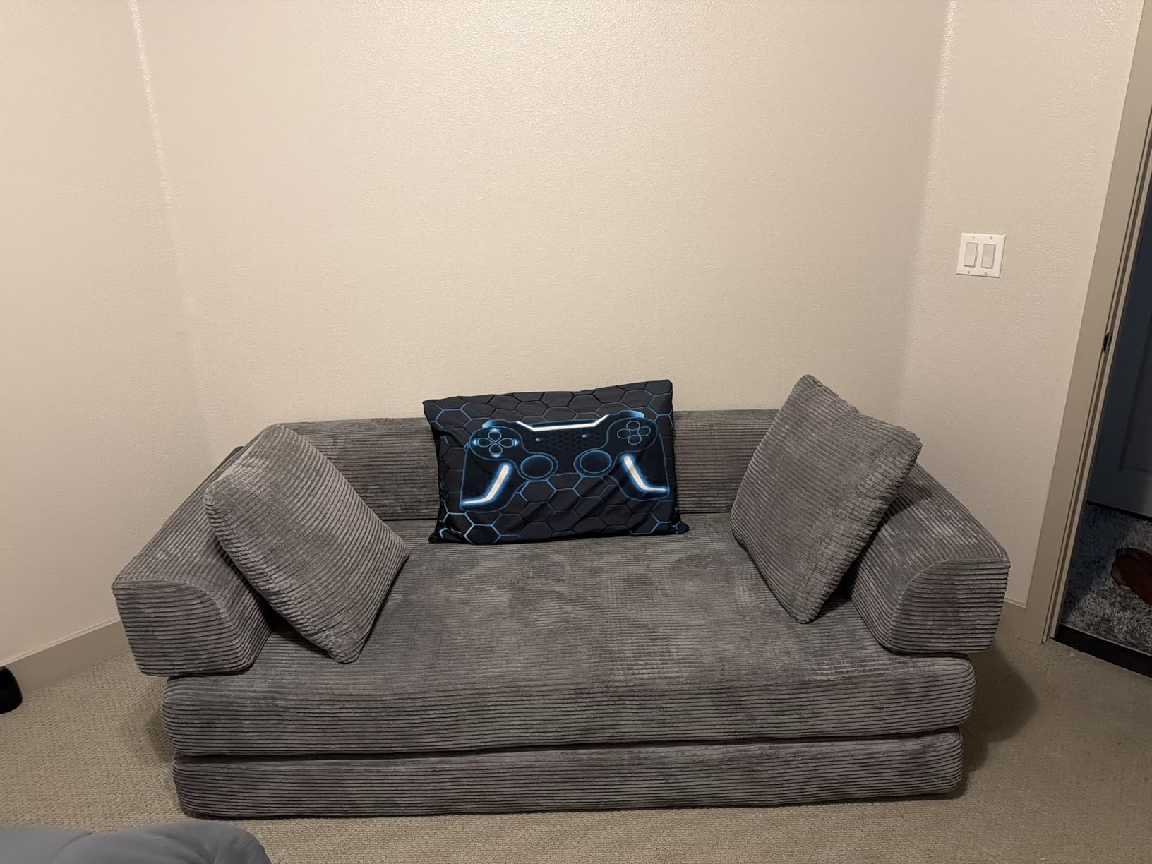Cloud Boneless Couch Futon Sofa Bed, 5-in-1 Convertible Sofa Bed, 70