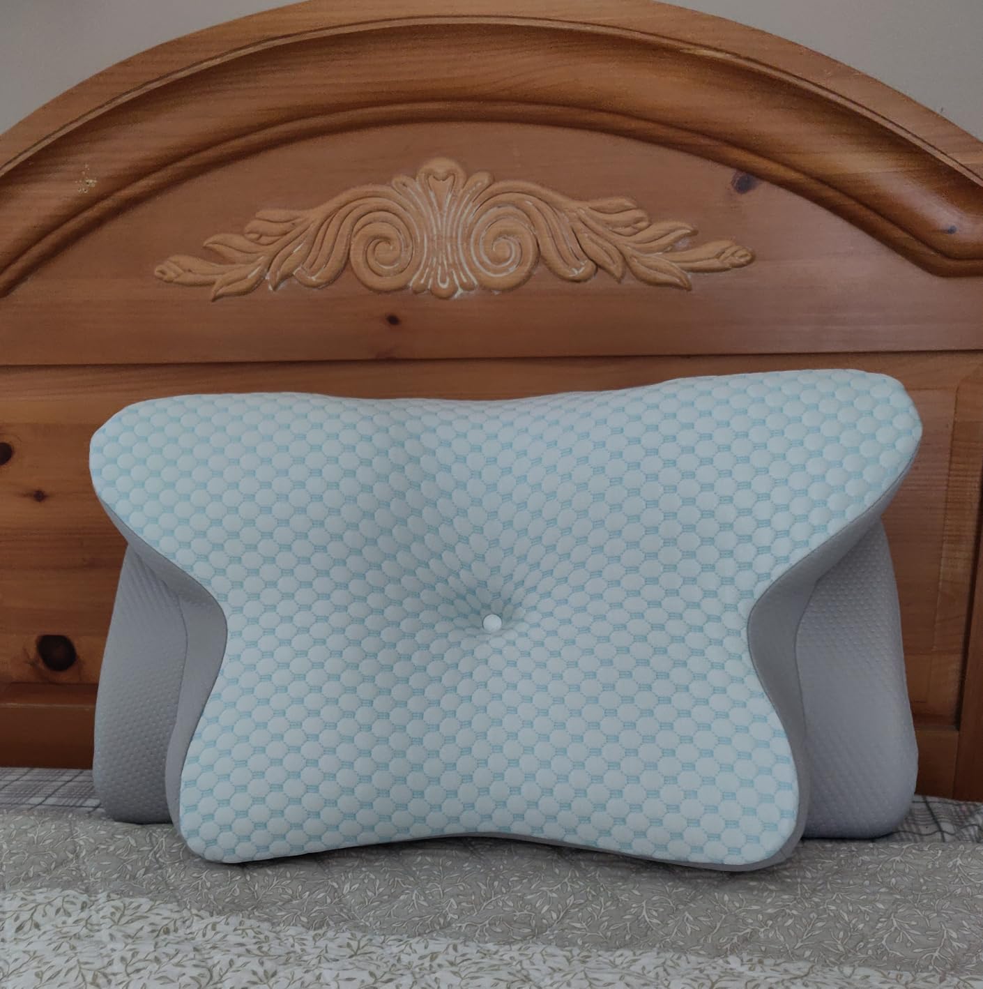Cervical Neck Pillow for Pain Relief - Ergonomic Pillow Side Sleeper Pillow for Sleeping, Orthopedic Bed Pillow Neck Support Pillow, Contour Memory Foam Pillows for Side Back Stomach Sleepers customer photo 1