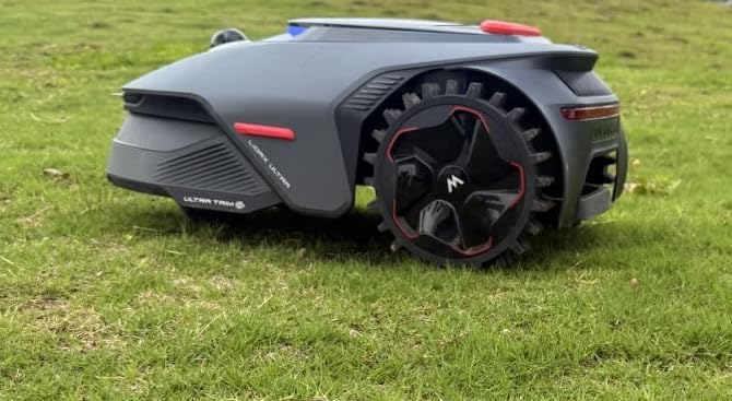 MOVA LiDAX Ultra 2000 Robot Lawn Mower with 4G for 0.5 Acre, No Wire No RTK+360° 3D LiDAR+AI Vision Auto Mapping, Zero-Edge Cutting, Cut Height 1.2