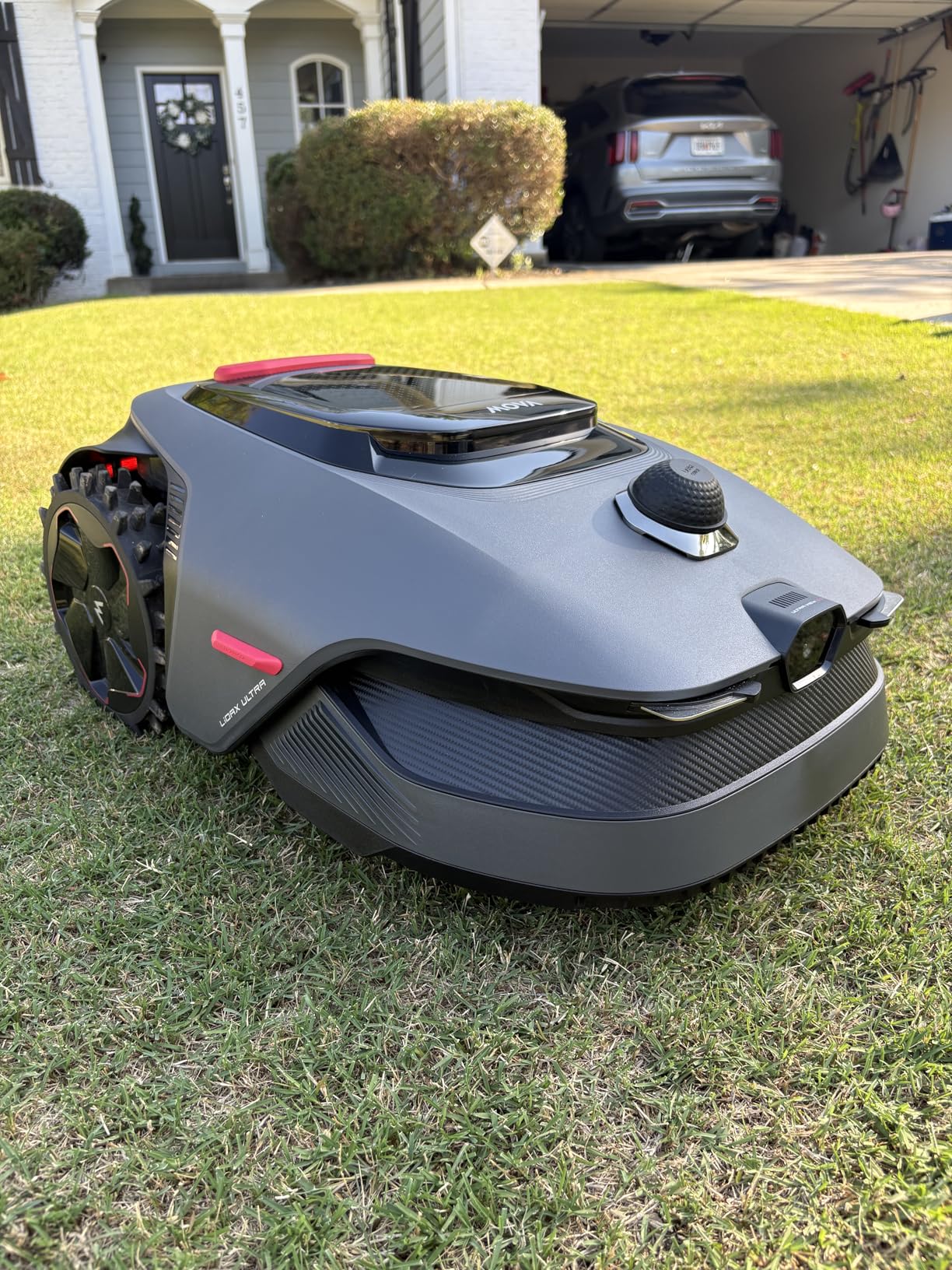 MOVA LiDAX Ultra 1000 Robot Lawn Mower Wire Free for 1/4 Acre, RTK-Free+360° 3D LiDAR+AI Vision Auto Mapping, Zero-Edge Cutting, Cutting Height 1.2