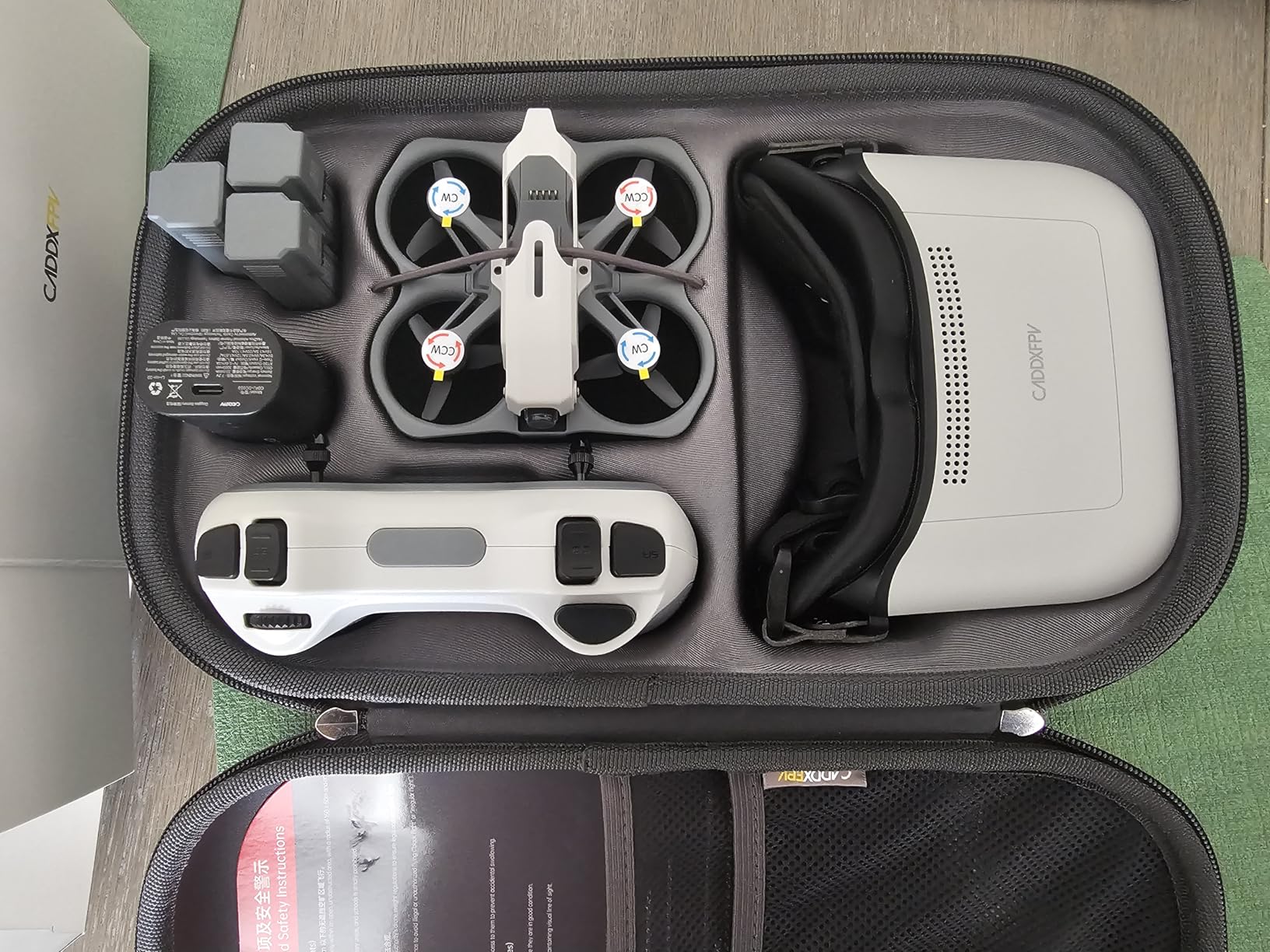 CADDXFPV Protos FPV Drone RTF Kit, Built-in Walksnail 6g VTX, 1080p/60fps HD Digital Video Transmission, 4.5