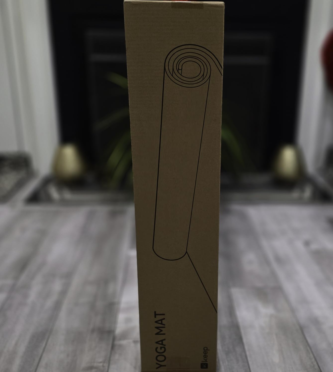 KEEP Extra Thick NBR Yoga Mat for Women & Men, 15mm Thick, 72