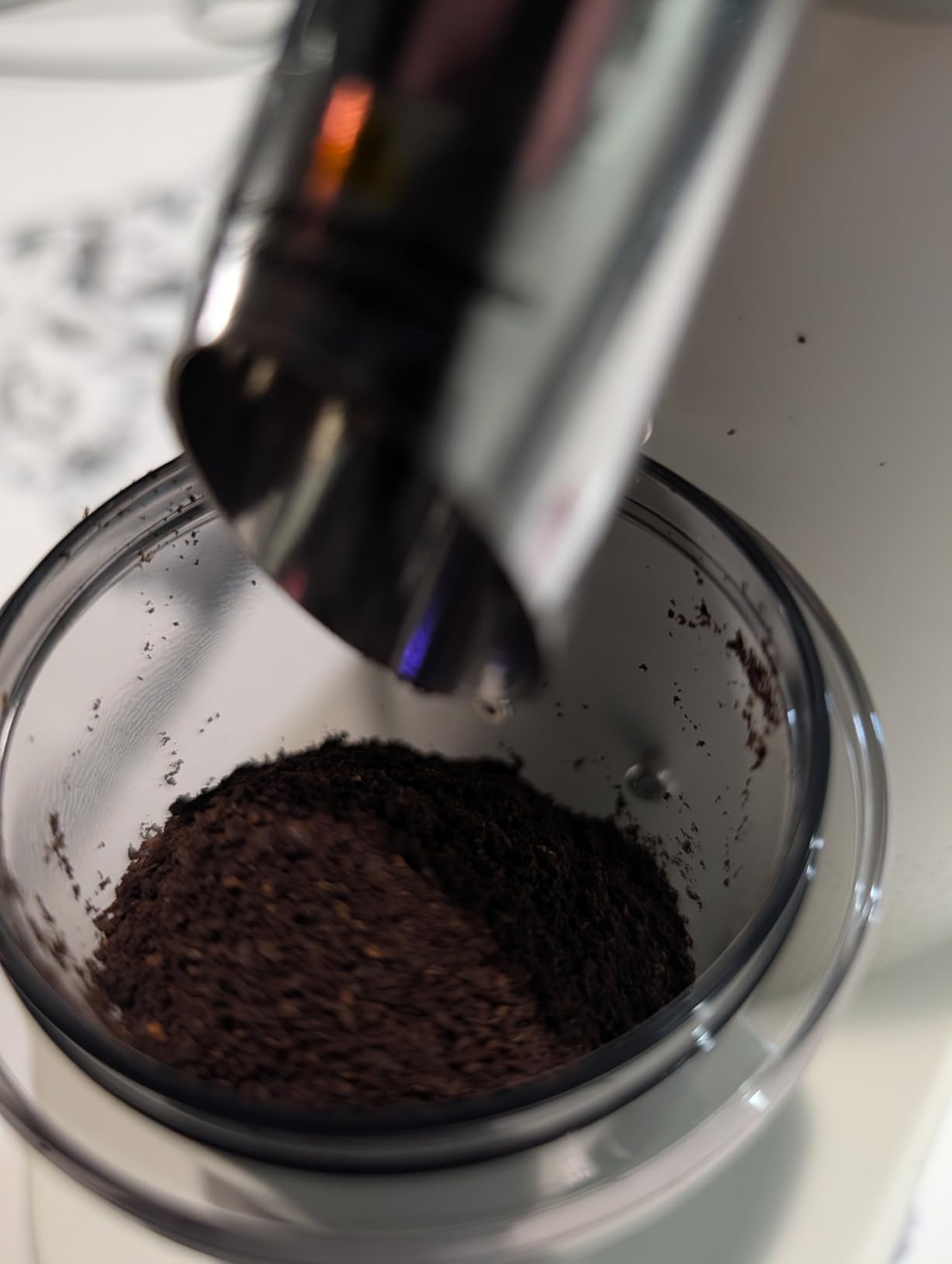 Tuni G2 Conical Burr Coffee Grinder, 70 Grind Settings Anti-static Burr Mill, Precision Electronic Timer and LED Touchscreen for Espresso/Drip/Cold Brew/French Press, Stainless Steel customer photo 1