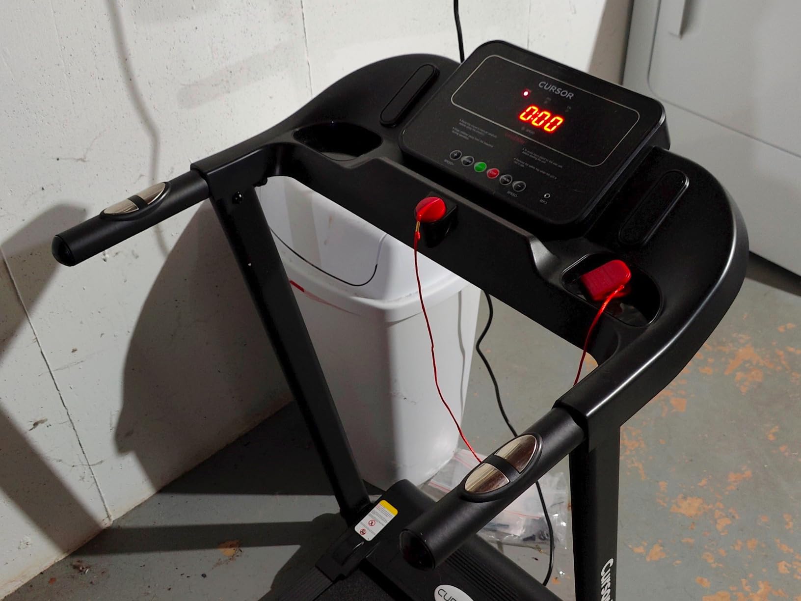18% Incline Treadmills for Home Small, 3.0HP Foldable Walking Pad Treadmill with 3 LED Displays, Portable Treadmill Up to 400LBS Capacity, 7.5MHP customer photo 2