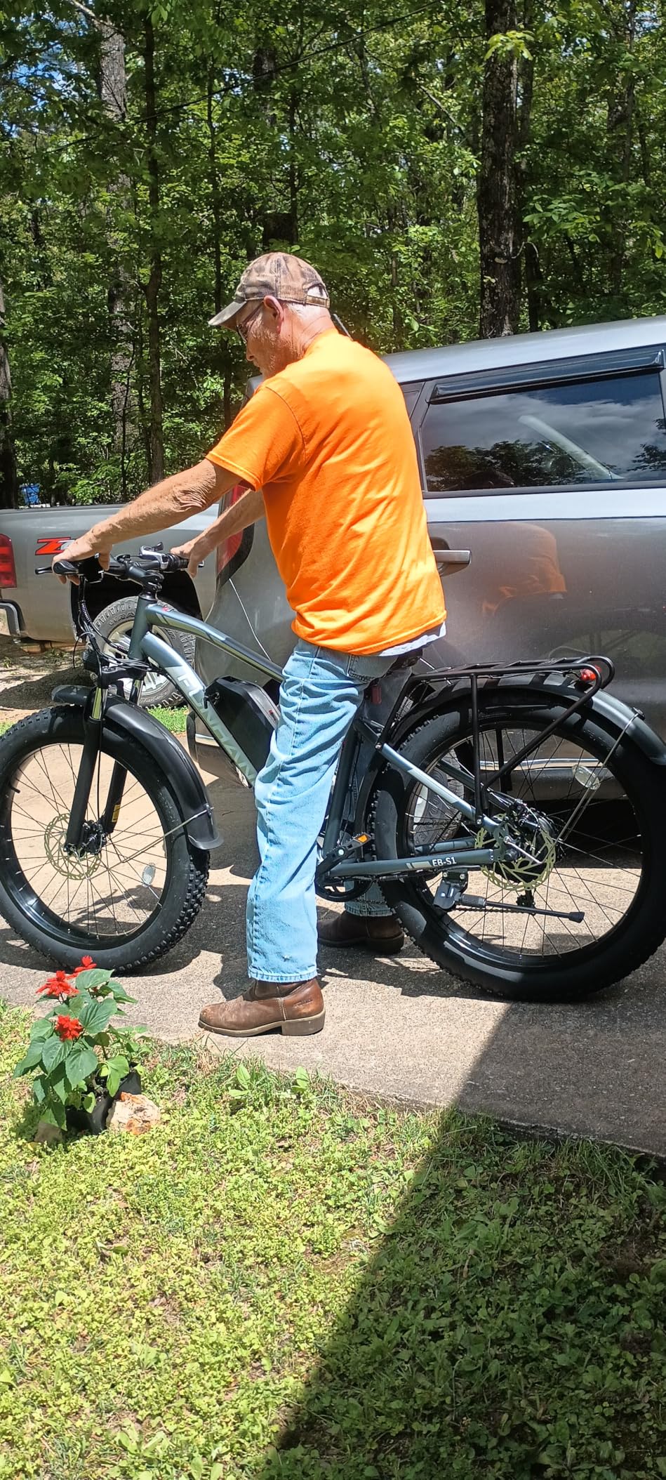Funhang Electric Bike for Adults, 1000W Peak Ebike, 20MPH 60Miles Electric Mountain Bike, 26