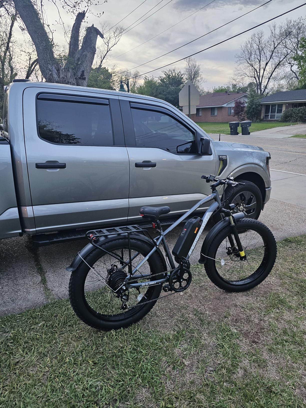 Funhang Electric Bike for Adults, 1000W Peak Ebike, 20MPH 60Miles Electric Mountain Bike, 26