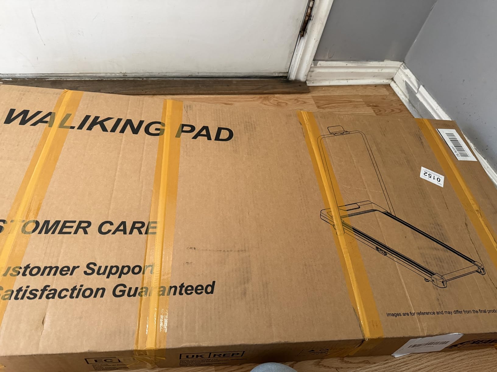 3 in 1 Portable Treadmill with Incline, Foldable Treadmill with Three Screen, 12 Preset Programs, 400Lbs Capacity customer photo 2