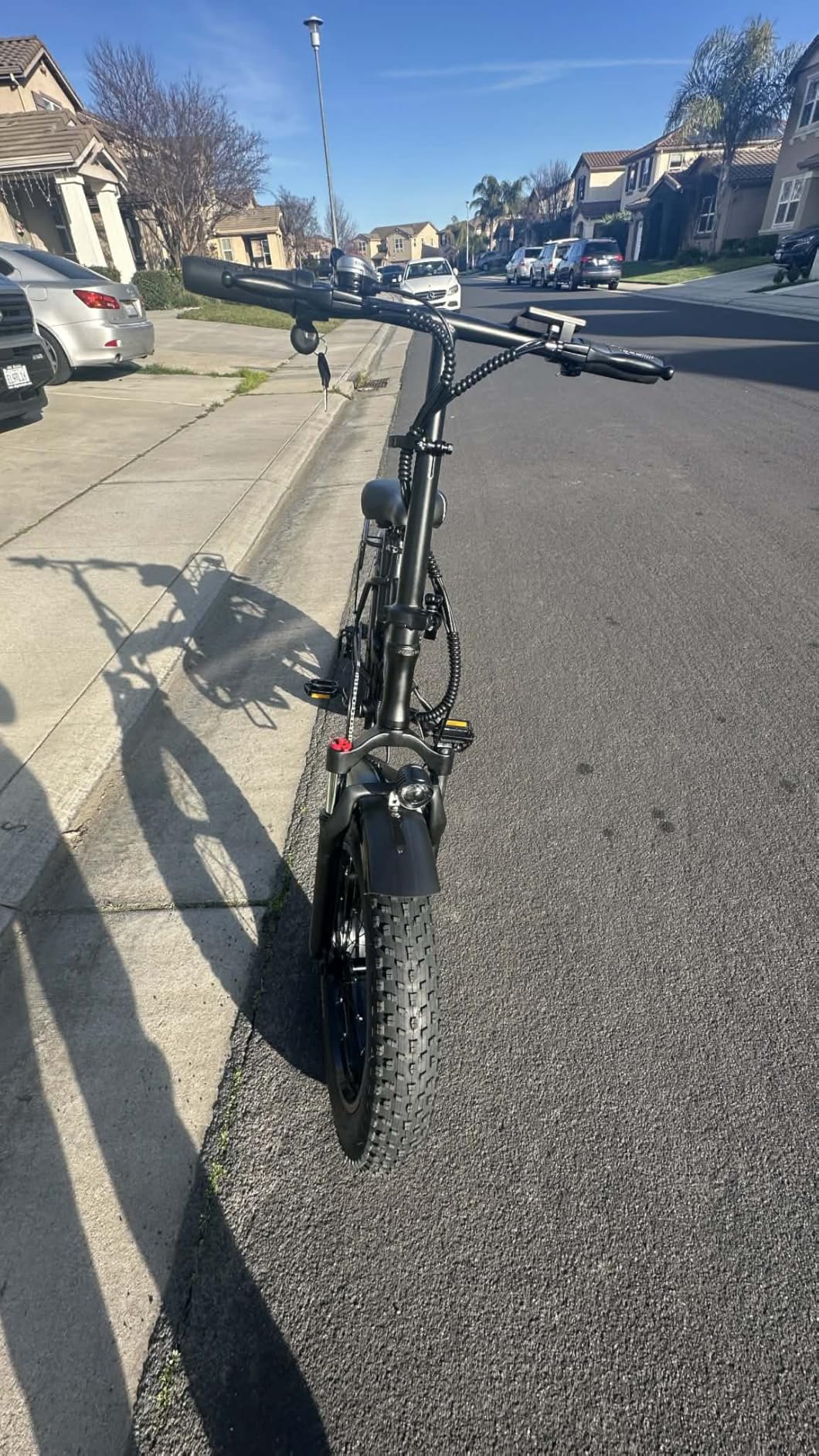 48/52V 15.6/25/40AH Fat Tire Electric Bike for Adults, UL2849 Certified 90% Pre-Assembled Folding E-Bike with Removable Battery & Cargo Rack customer photo 1