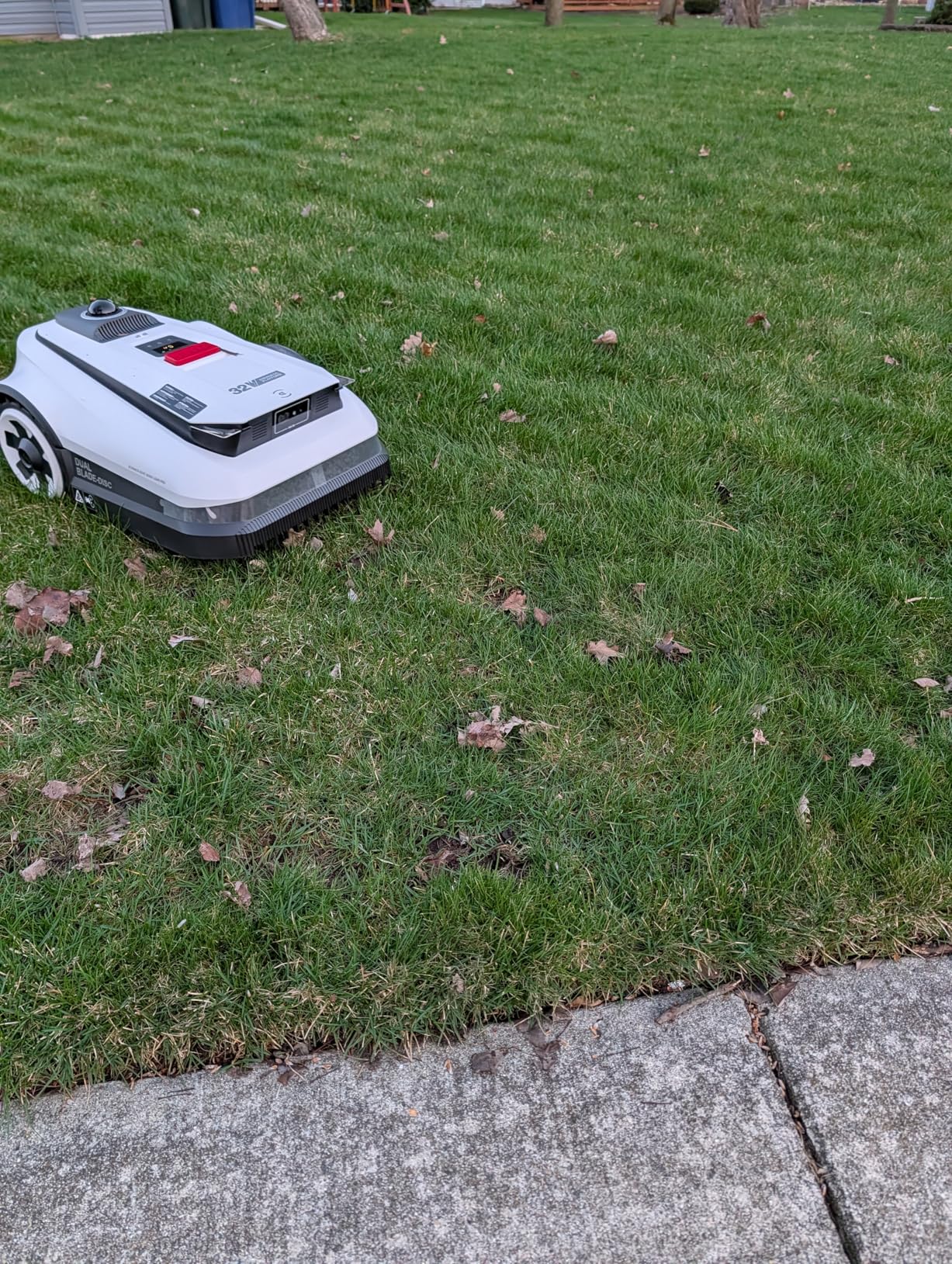 ECOVACS Goat A2000 LiDAR PRO Robotic Lawn Mower for Up to 1/2 Acre, Wire-Free with Dual-LiDAR Auto Mapping, Built-in TruEdge Edge Trimmer, AIVI 3D Obstacle Avoidance, Smart App Control customer photo 1