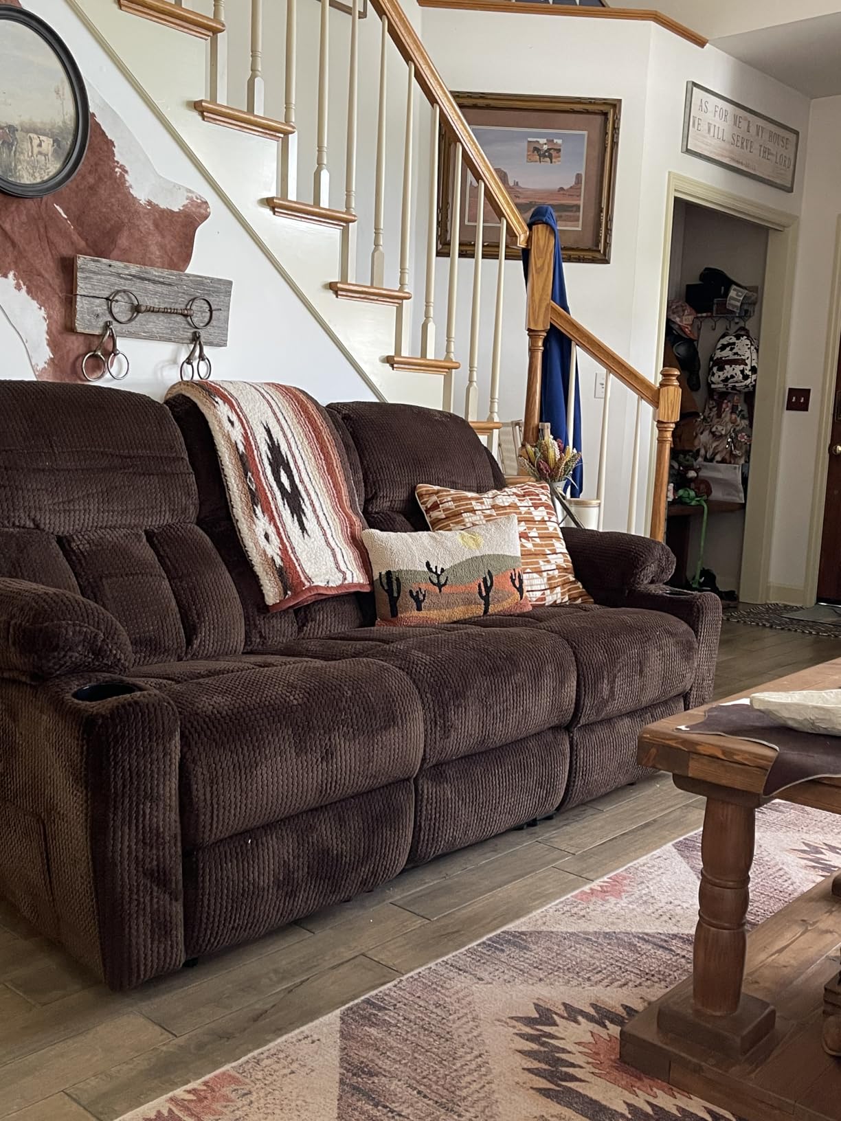 Jocisland Reclining Couch, Power Reclining Sofa with Dual Wingback, 3 Seater Recliner Sofa, Recliner Couches for Living Room (Dark Gray) customer photo 2