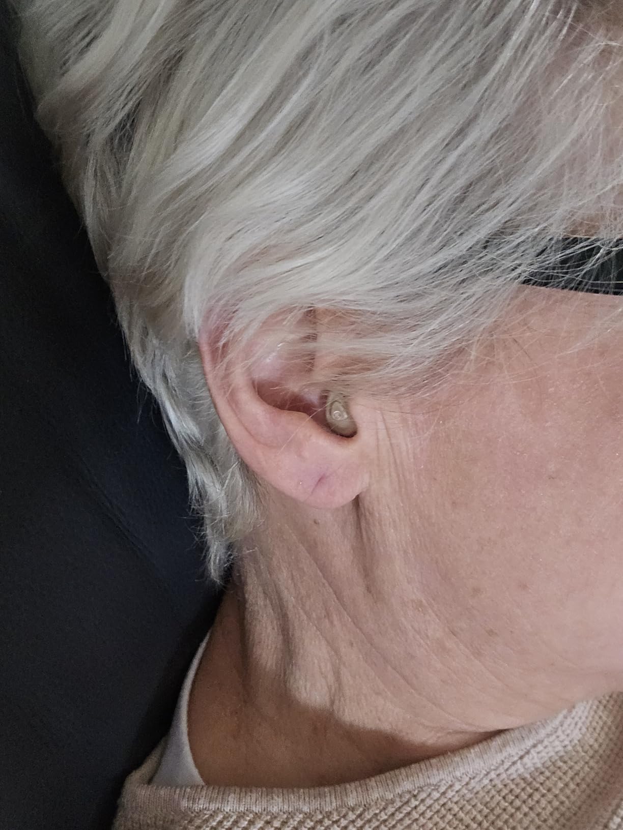 Flaygo Rechargeable Hearing Aids for Seniors with 16-Channel Digital Chips Intelligent Noise Cancellation for Clear Sound Super-Mini Invisible Design Comfort Fit in Ear Canal & 7-Day Ultra Standby customer photo 1