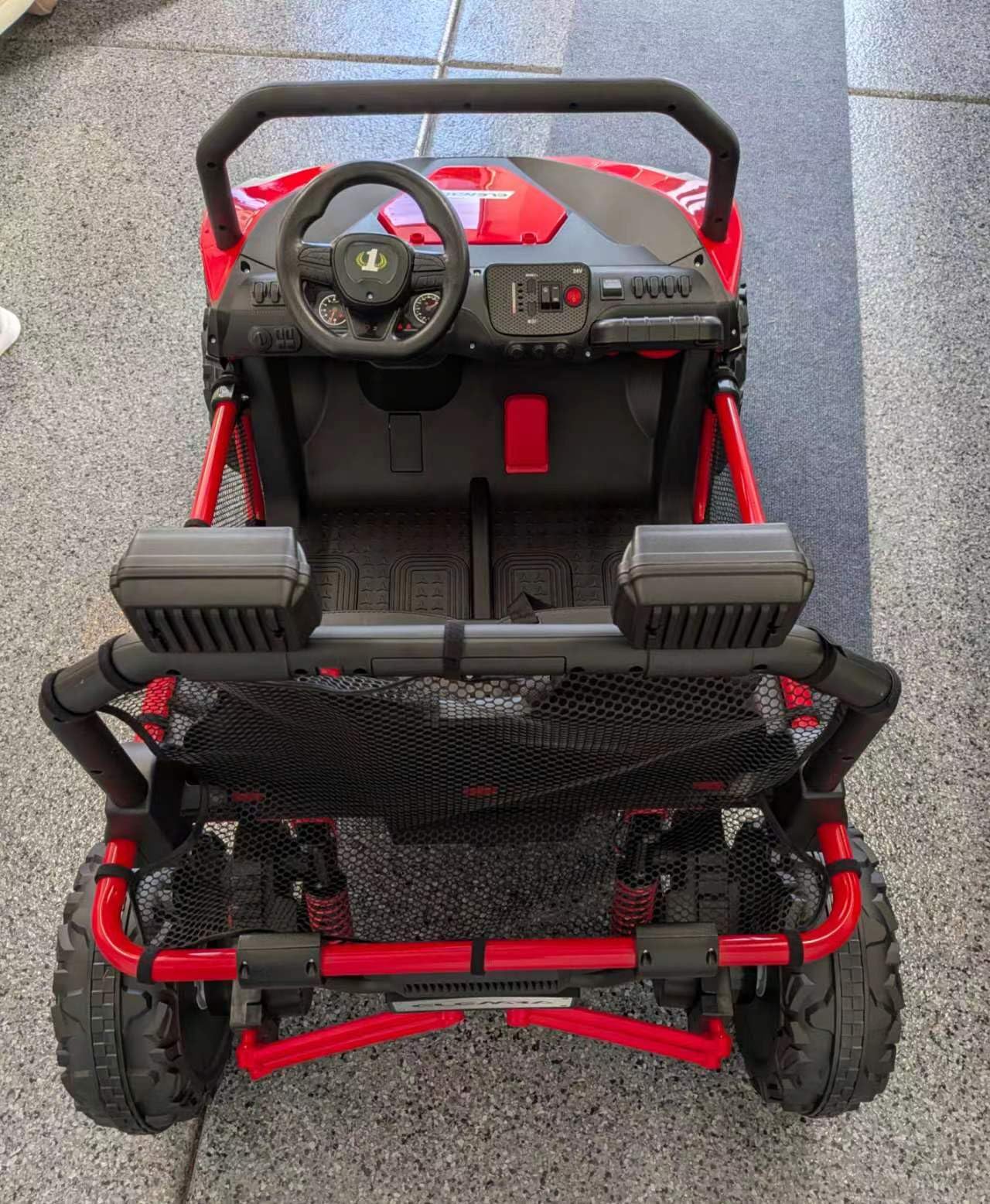 ELEMARA 24V Ride on Car for Kids, 2 Seater XL 20