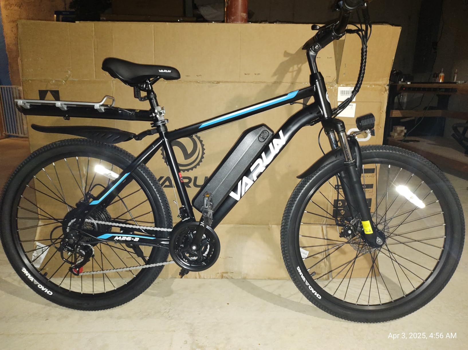 VARUN Electric Bike - 500W Peak Motor, 24/26