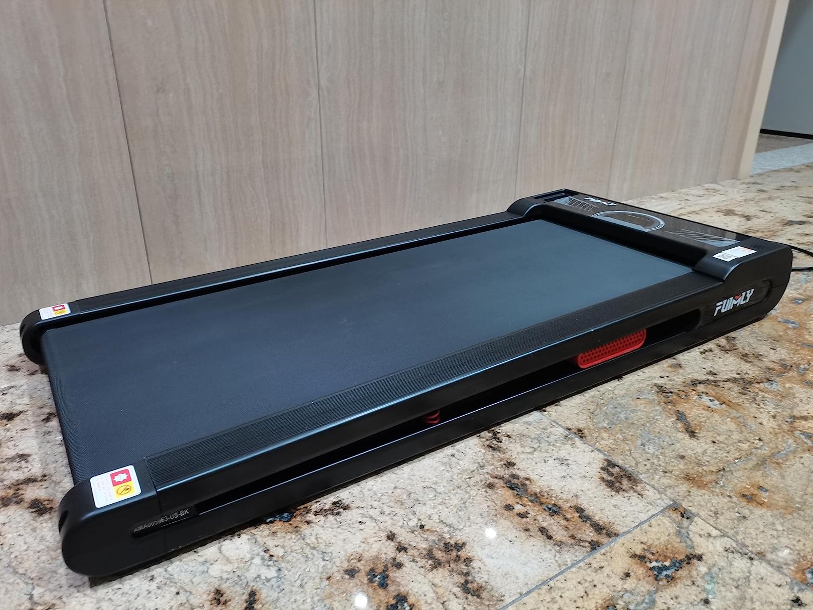 FUNMILY Treadmills for Home, 4.5HP Heavy Duty Treadmill with 0-20% Auto Incline, Quiet Portable Folding Treadmill 400 lb Capacity customer photo 1