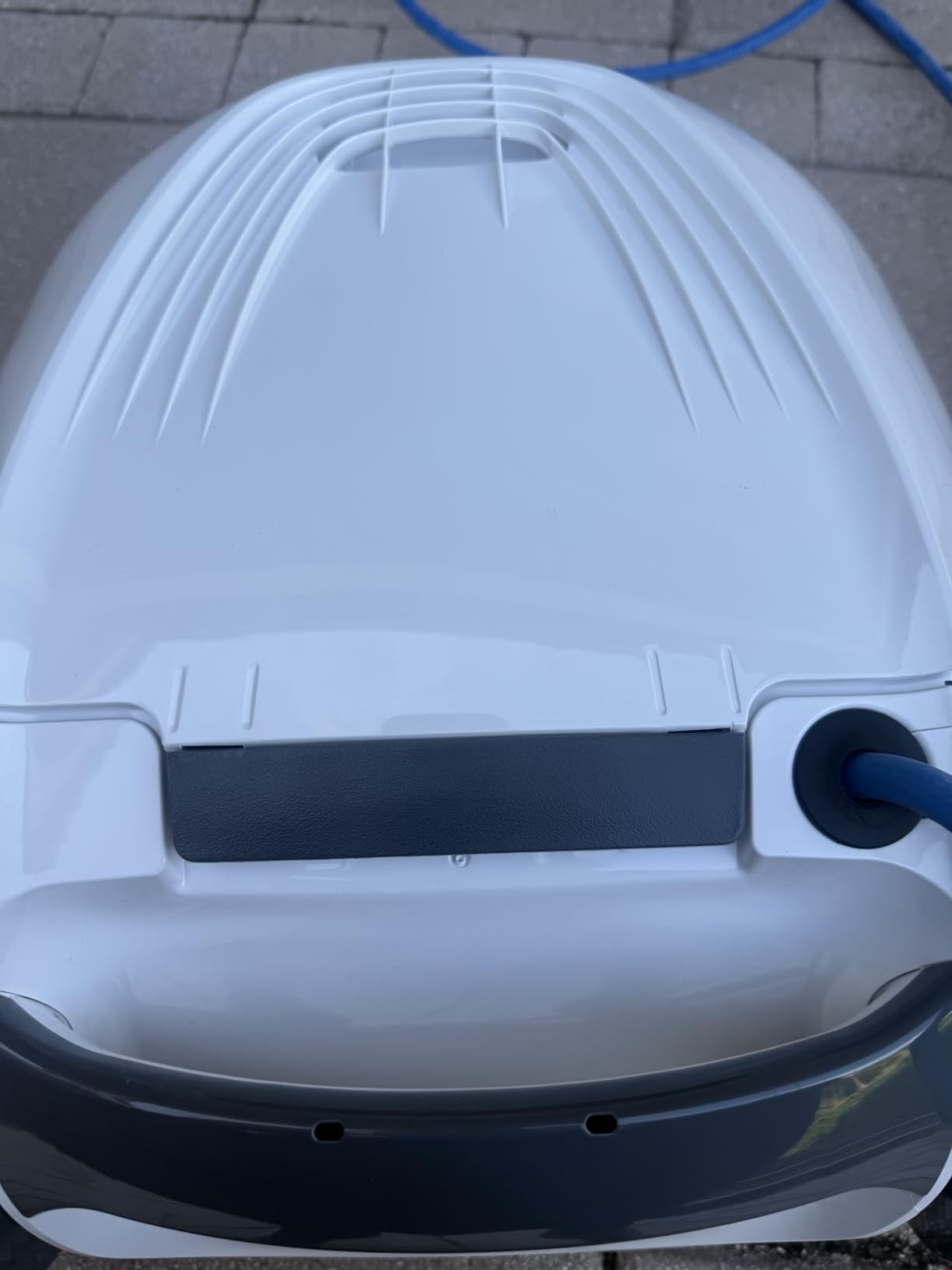 Dolphin E10 Automatic Robotic Pool Vacuum Cleaner, Active Scrubber Brush, Top Load Filters Access customer photo 2