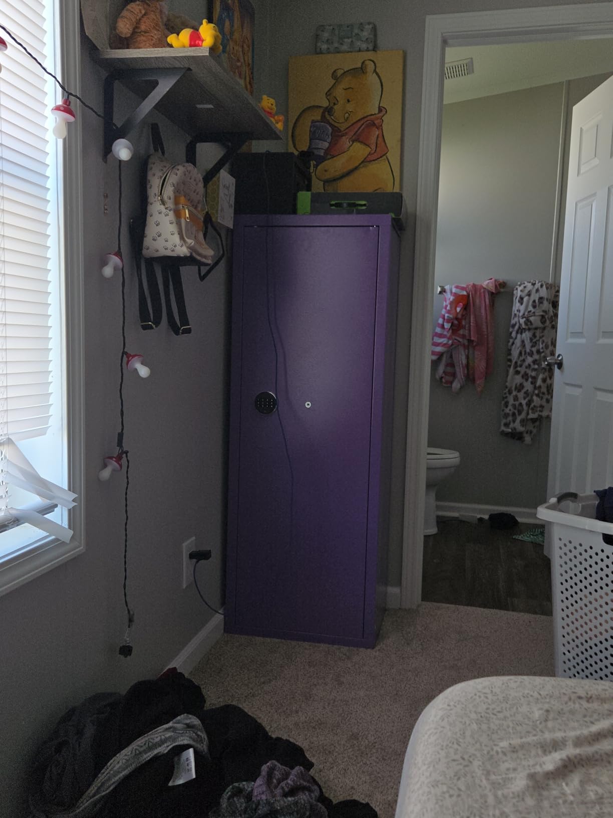 INTERGREAT Gun Safes, Large Gun Safe, Gun Safes for Home Rifle and Pistols, Long Gun Safe for Rifle Shotgun for Home, Quick Access, Adjustable Gun Racks (8-12 Guns) customer photo 1