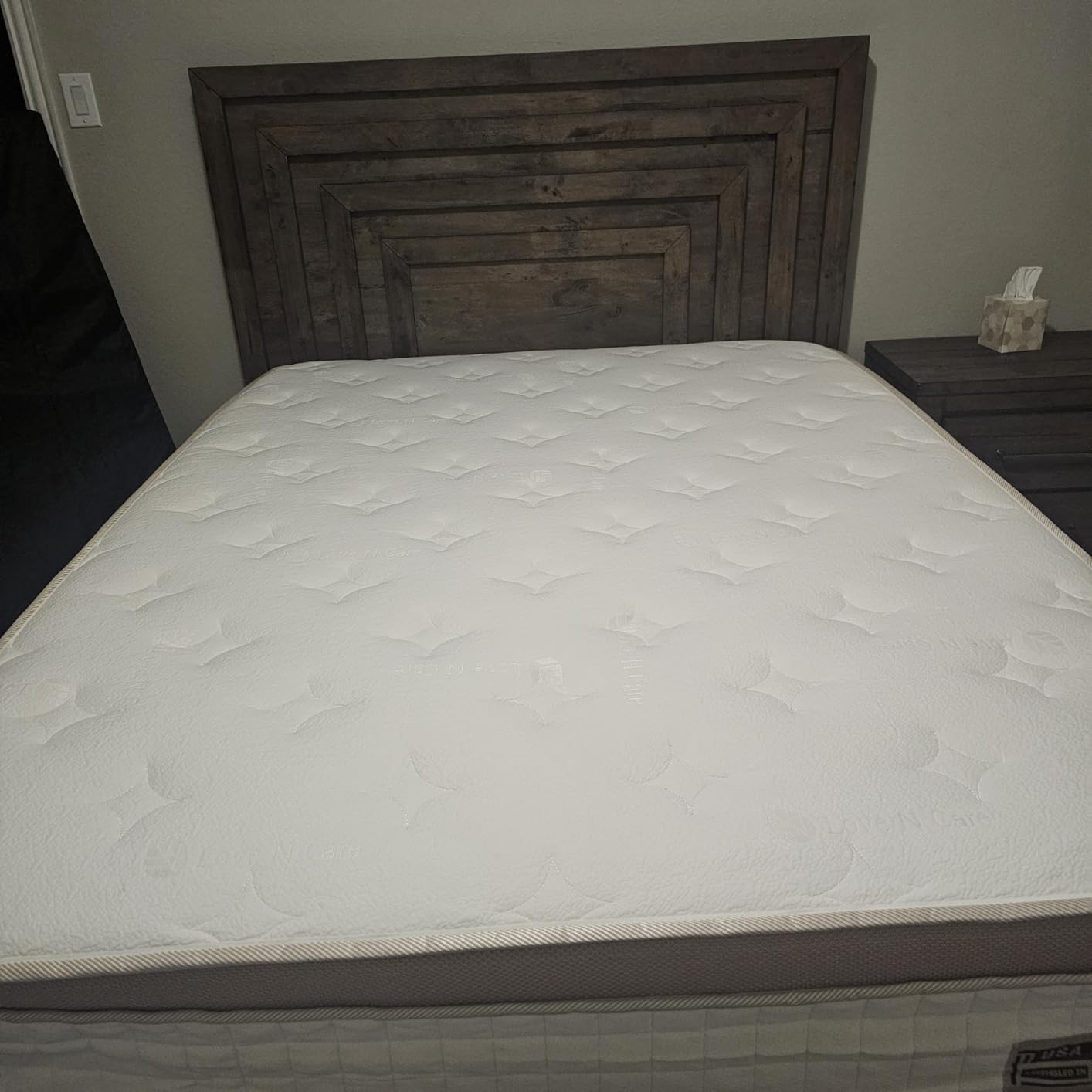 Queen Mattress 14 Inch, Extra Firm Orthopedic Hybrid Mattresses in a Box for Spinal Alignment & Back Pain Relief, Motion Isolation customer photo 2