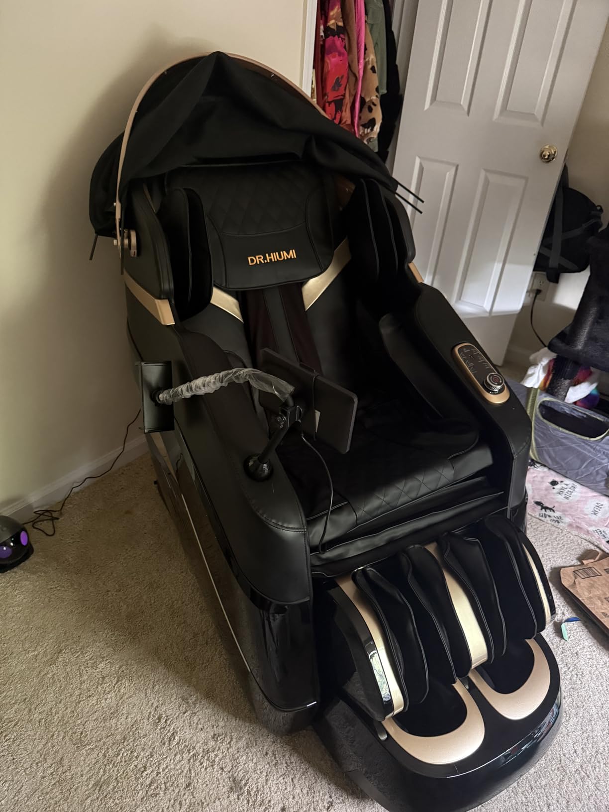 Massage Chair Full Body, Zero Gravity 3D SL-Track Shiatsu Massage Recliner Chair Built-in Heat System Airbag Massage with Body Scan, Deep Yoga Stretch, Calfrest Extension customer photo 1