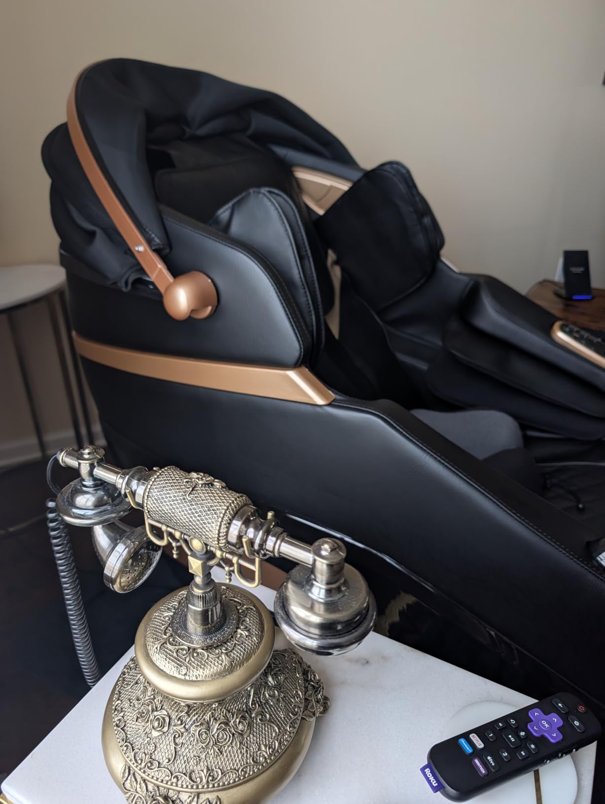Massage Chair Full Body, Zero Gravity 3D SL-Track Shiatsu Massage Recliner Chair Built-in Heat System Airbag Massage with Body Scan, Deep Yoga Stretch, Calfrest Extension customer photo 2