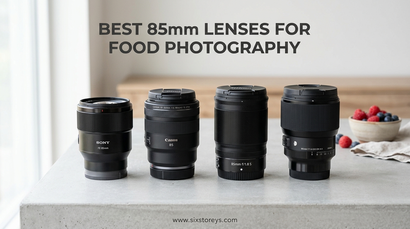 Best 85mm Lenses for Food Photography