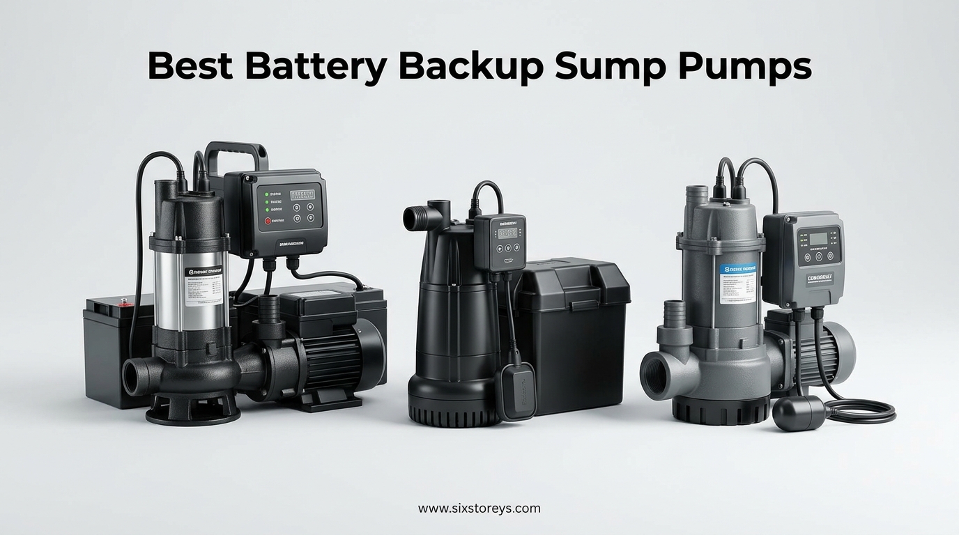 Best Battery Backup Sump Pumps