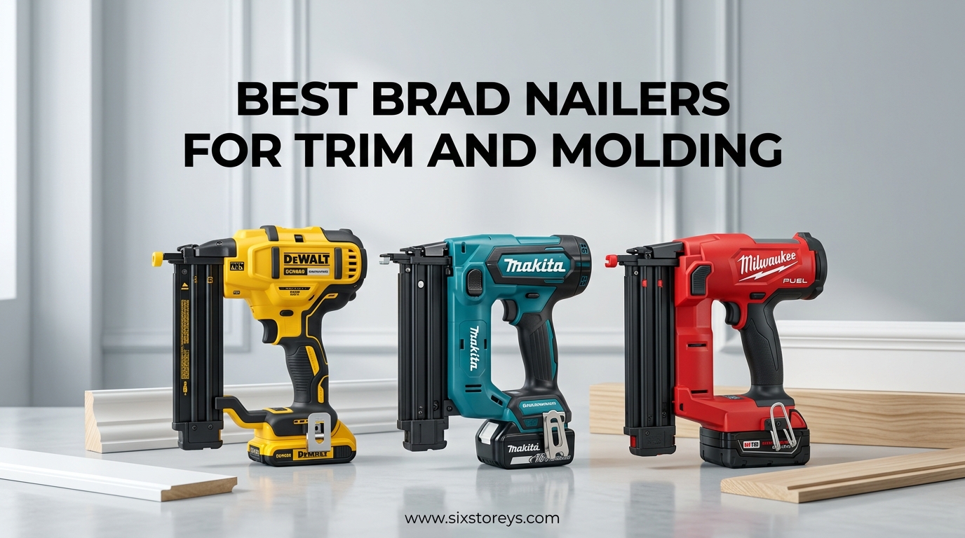 Best Brad Nailers for Trim and Molding