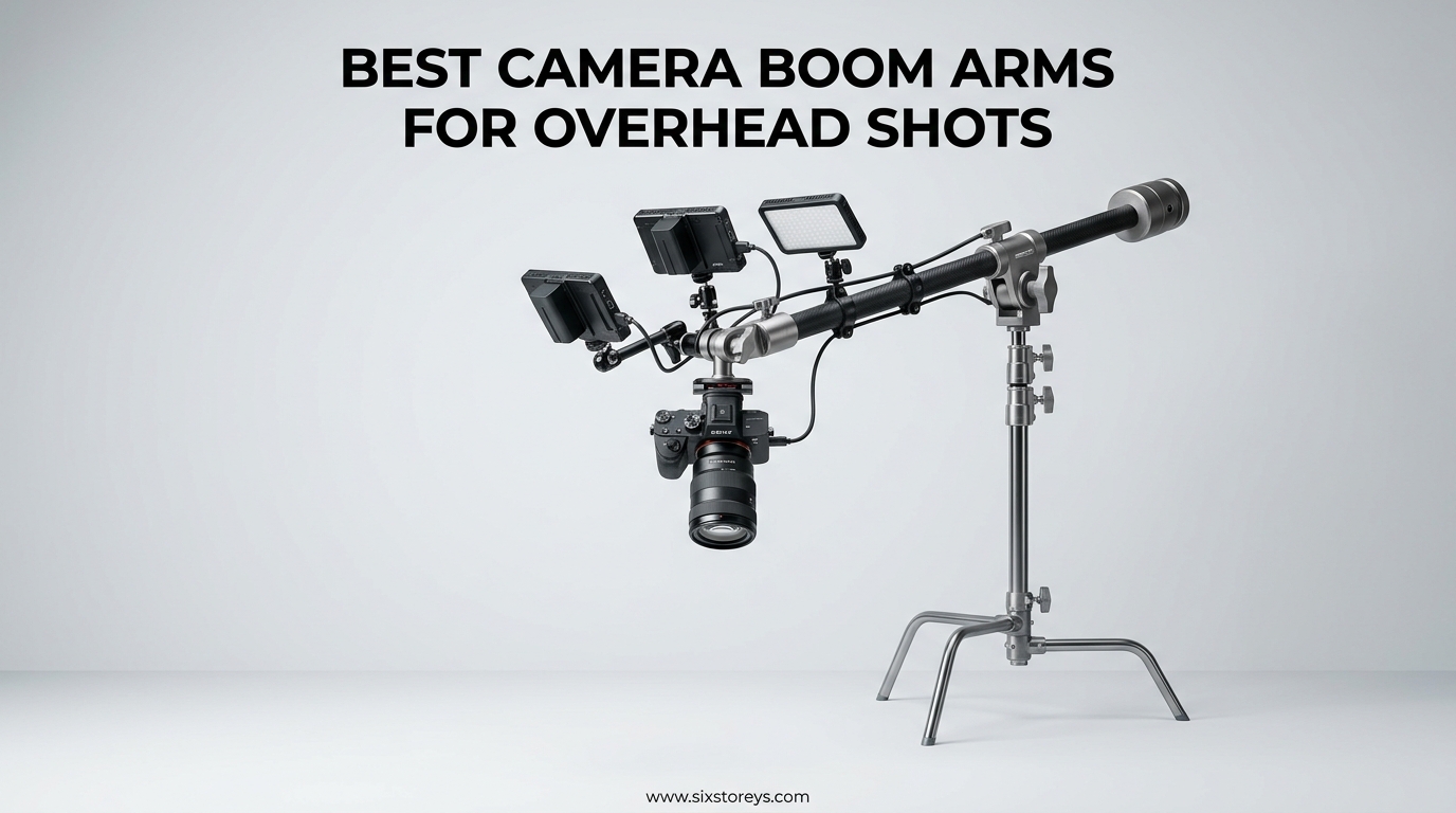 Best Camera Boom Arms for Overhead Shots