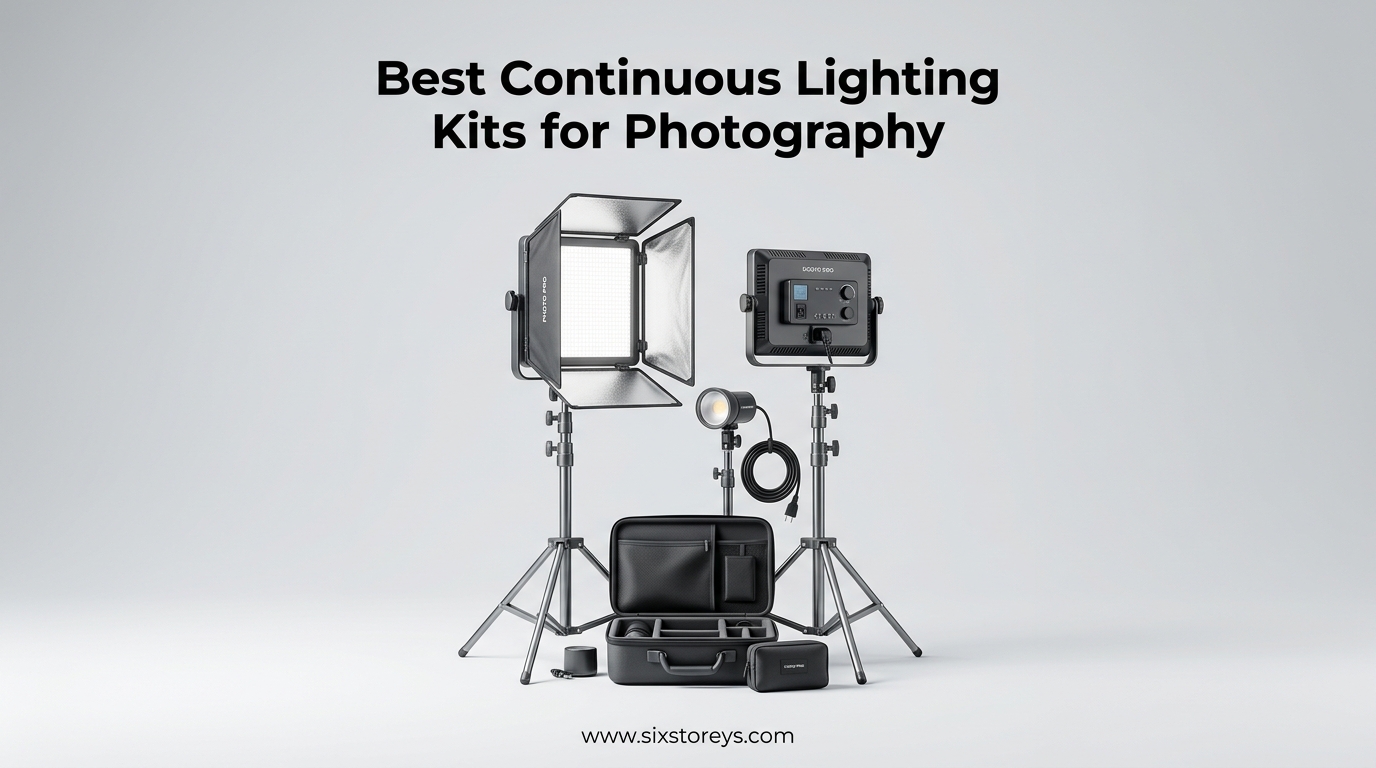 Best Continuous Lighting Kits for Photography